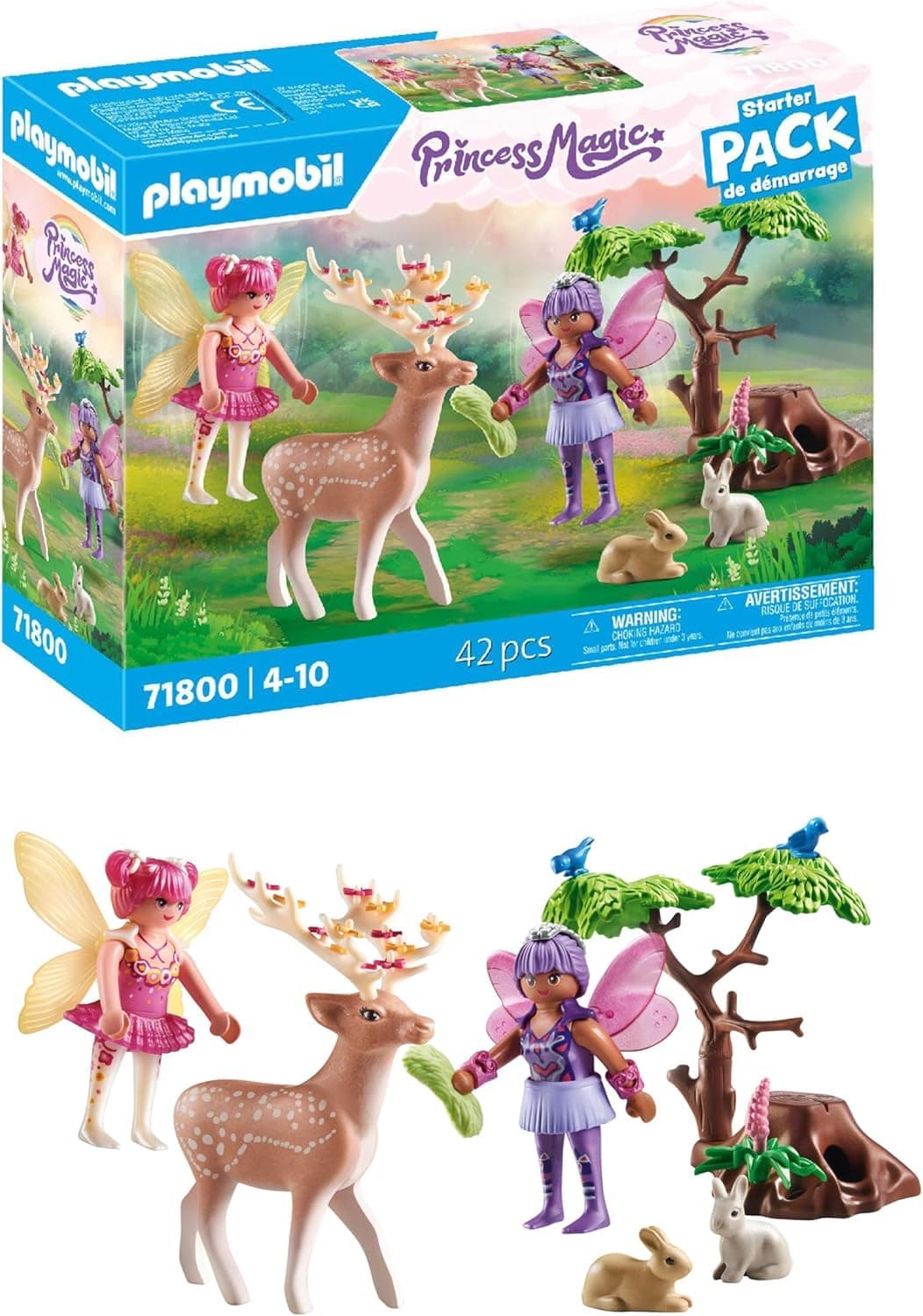 Playmobil - Феи със сладки горски животни