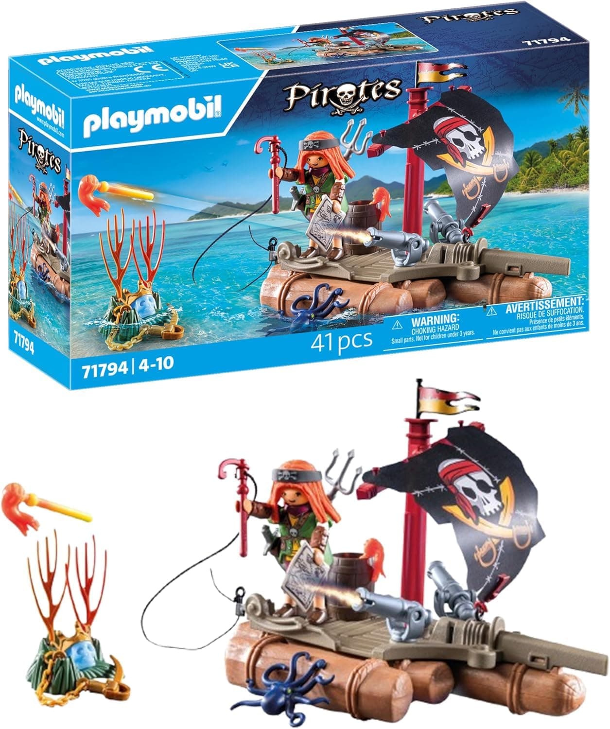 Playmobil - Пиратски сал и съкровища