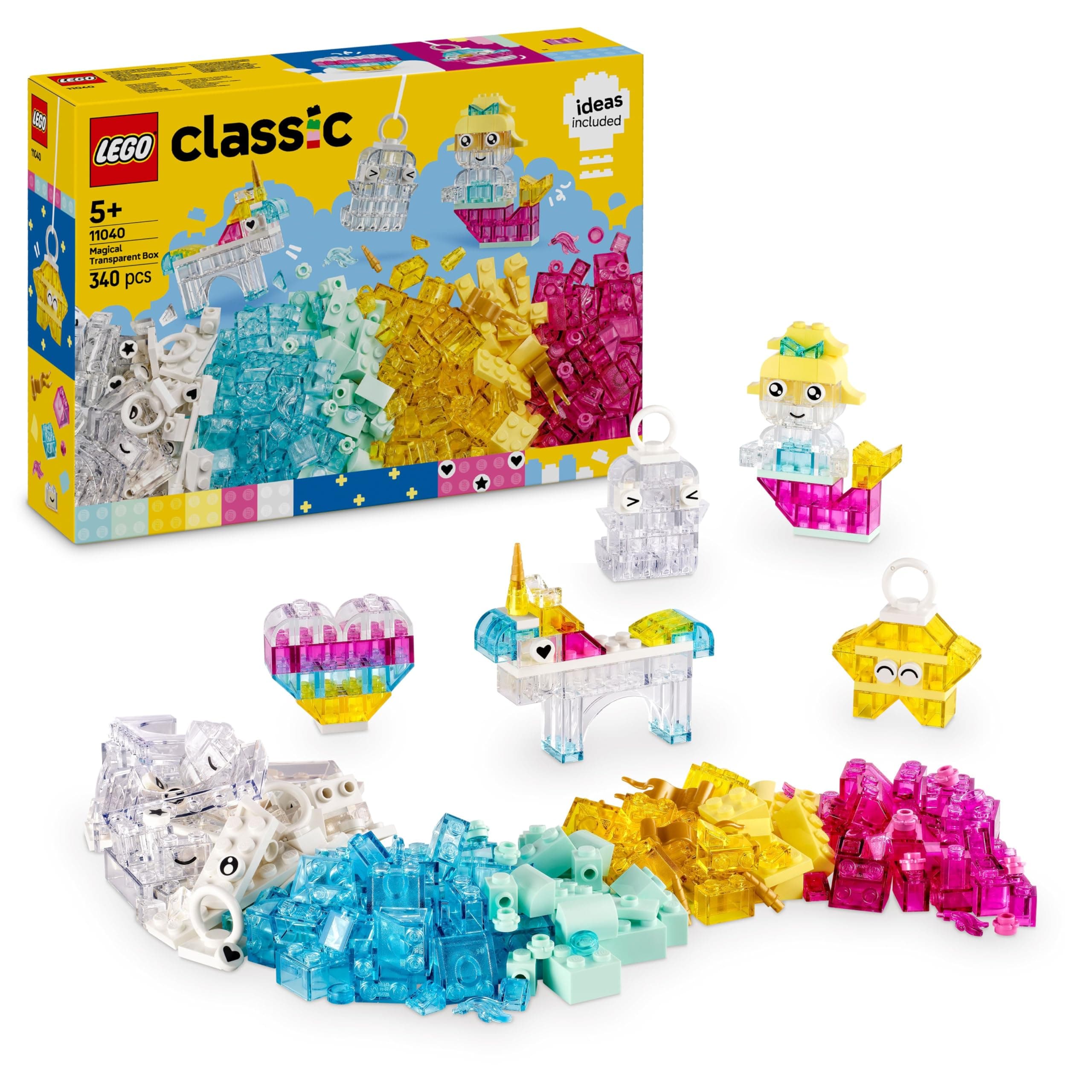 LEGO® Classic 11040 - Магическа прозрачна кутия