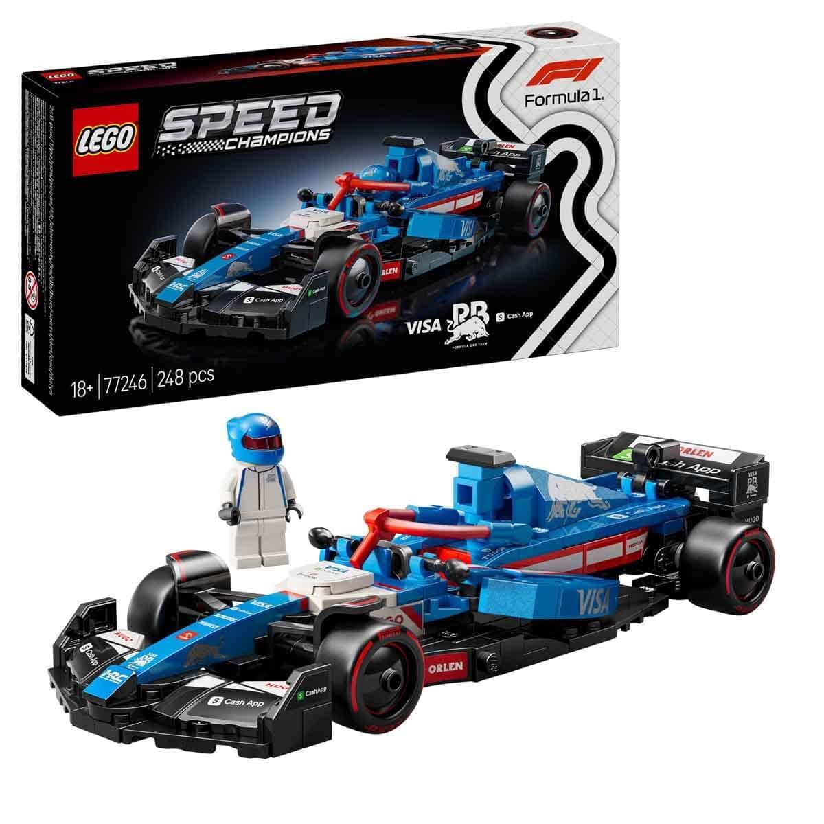 LEGO® Speed Champions 77246 - Болид Visa Cash App RB VCARB 01 F1®