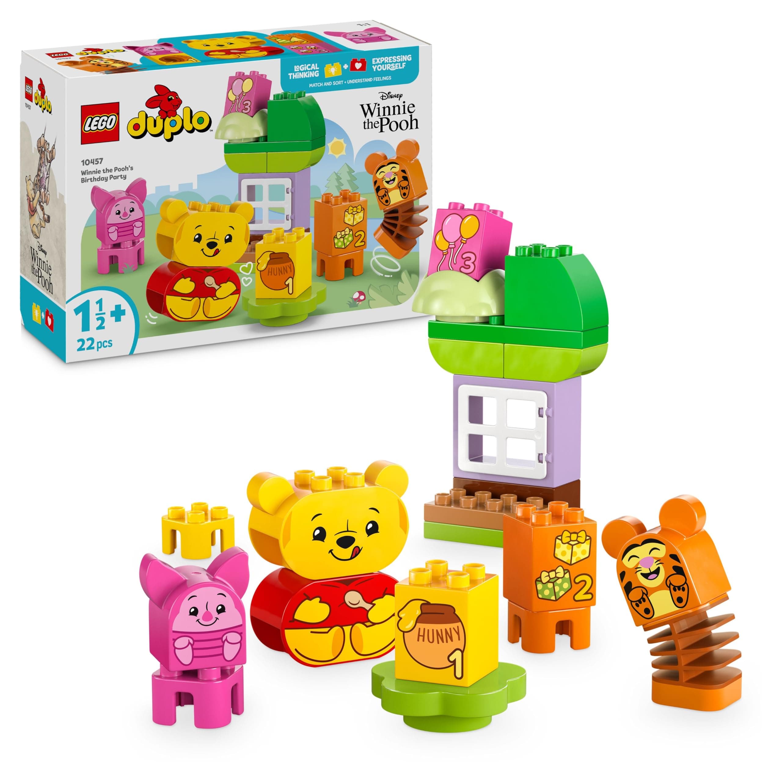 LEGO® DUPLO® 10457 Disney - Парти за рожден ден на Мечо Пух