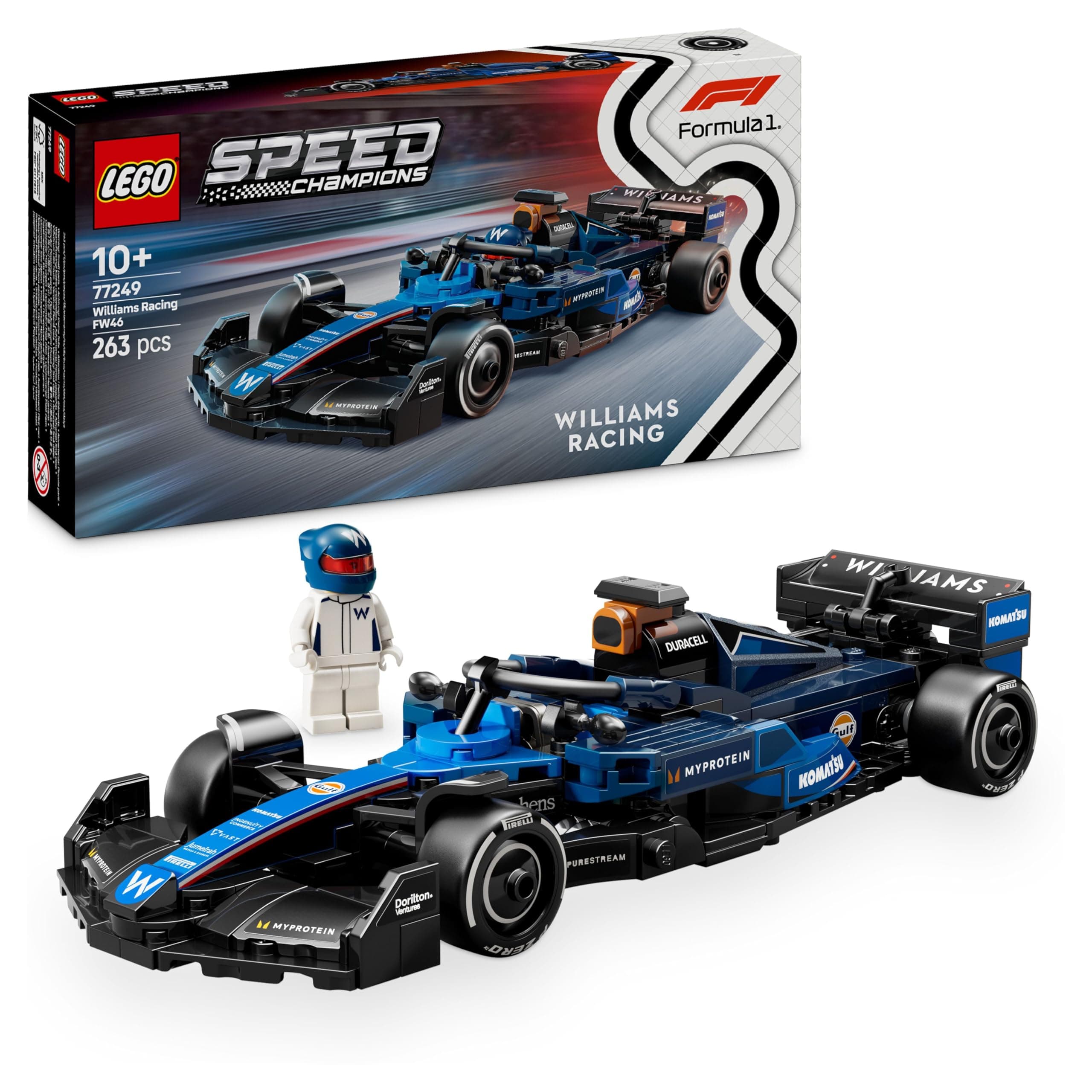LEGO® Speed Champions 77249 - F1® Болид Williams Racing FW46