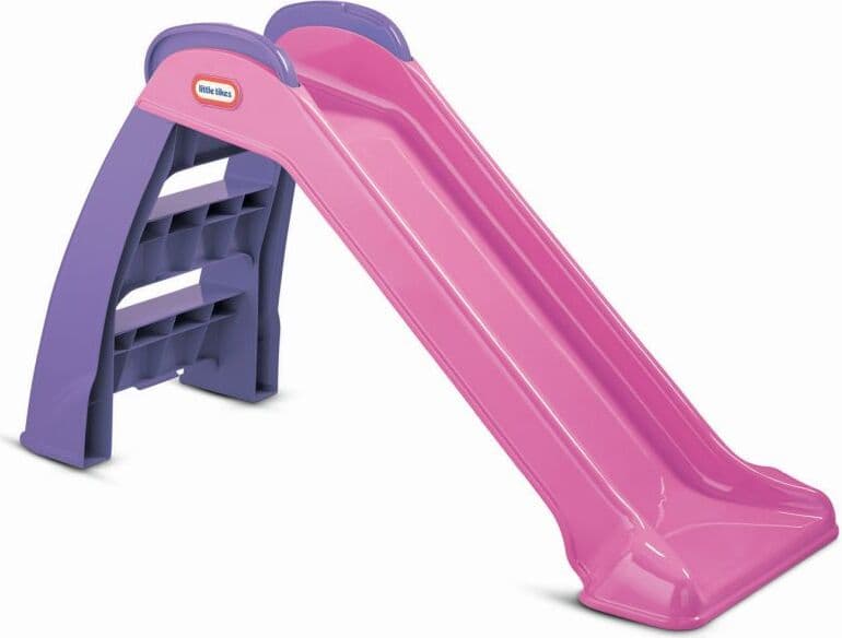 Моята първа пързалка Little Tikes, розово-лилава