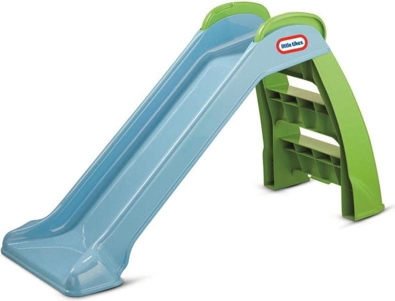 Моята първа пързалка Little Tikes, синьо-зелена