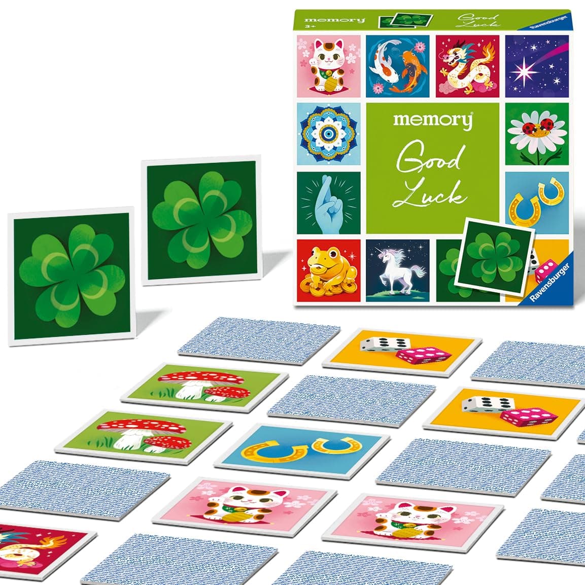 Игра Мемори карти 48 броя Ravensburger - Късмет
