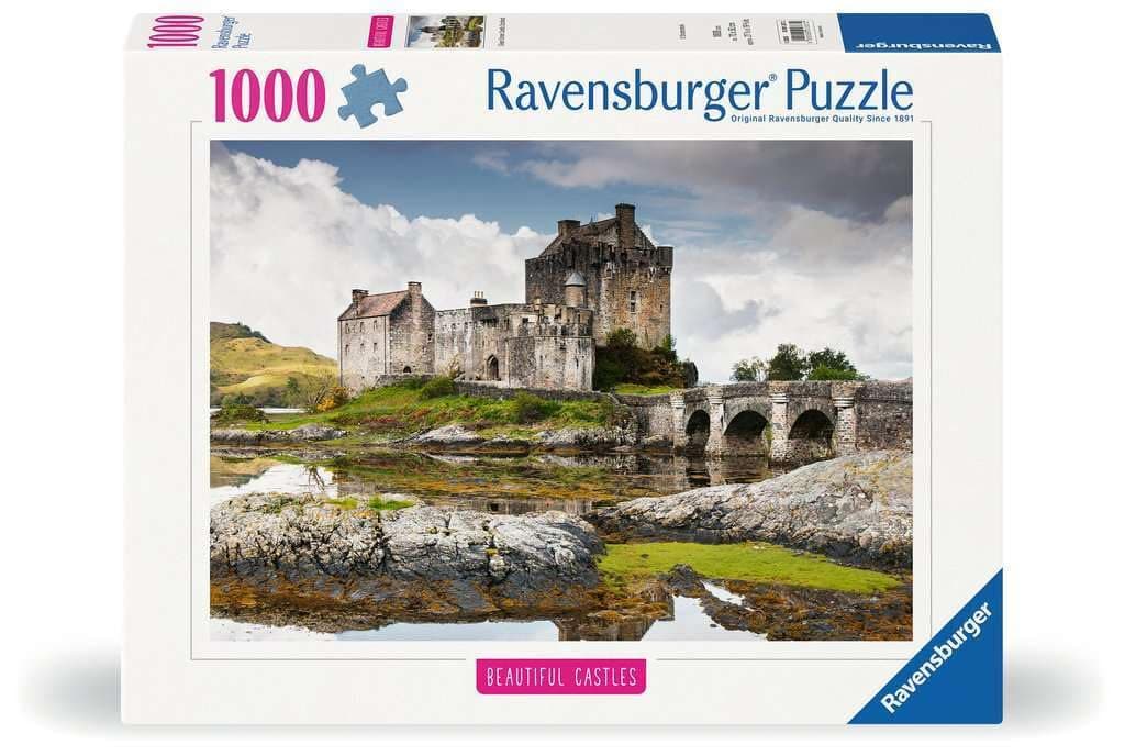 Пъзел Ravensburger 1000 ел. - Замъкът Елън Донан, Шотландия