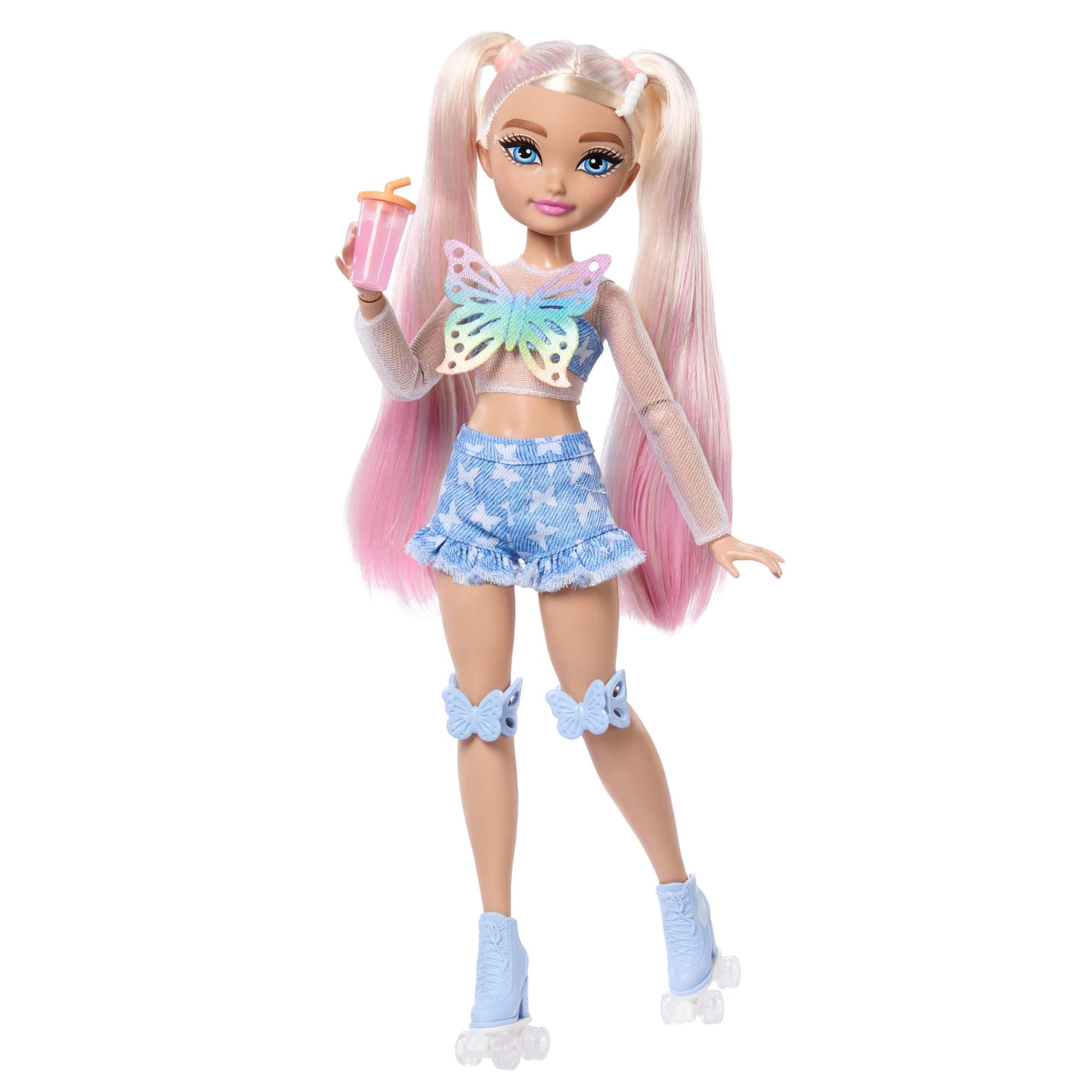 Кукла Barbie - Най-добри приятелки: Малибу с ролери