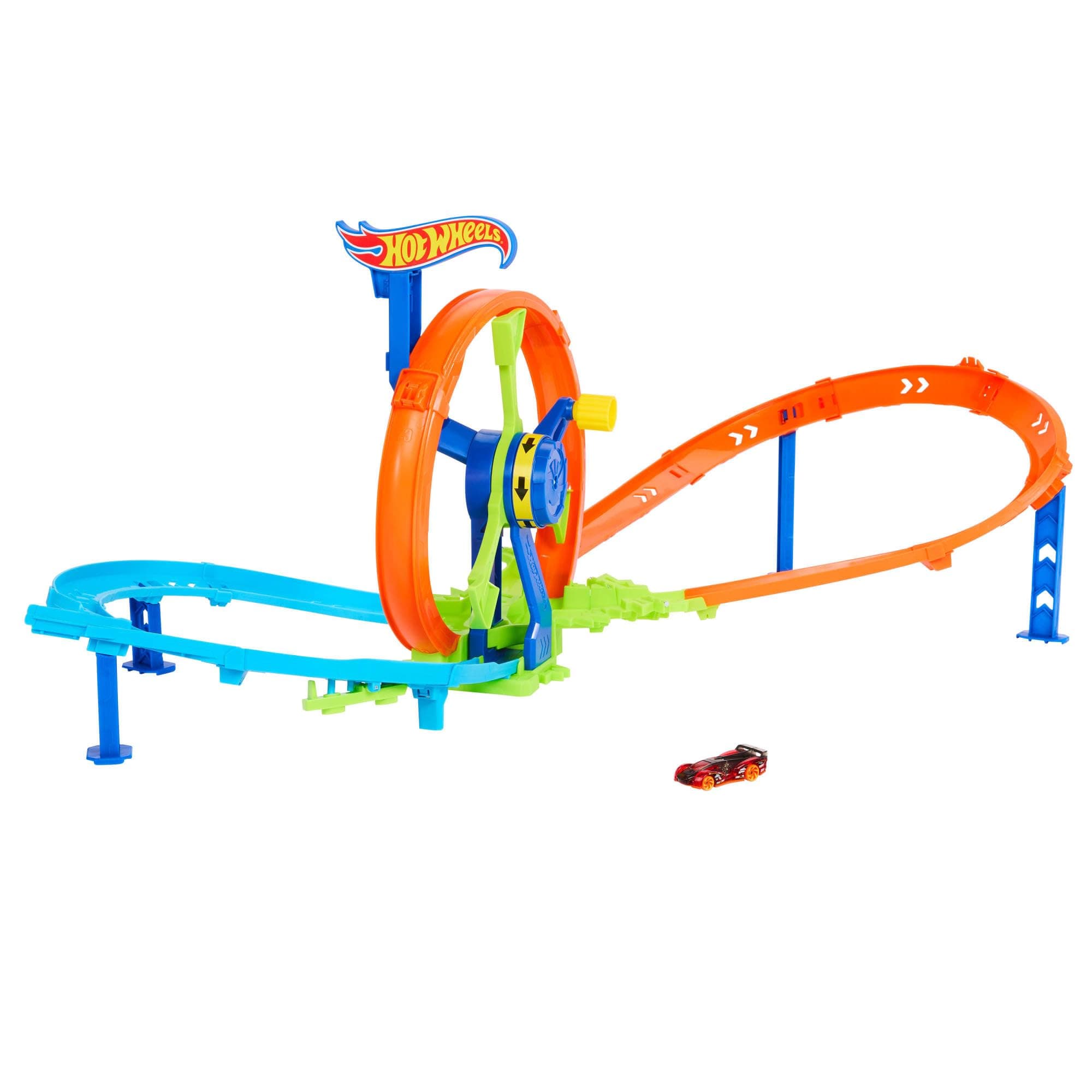 Hot Wheels Stunt Track - Комплект писта с турбина