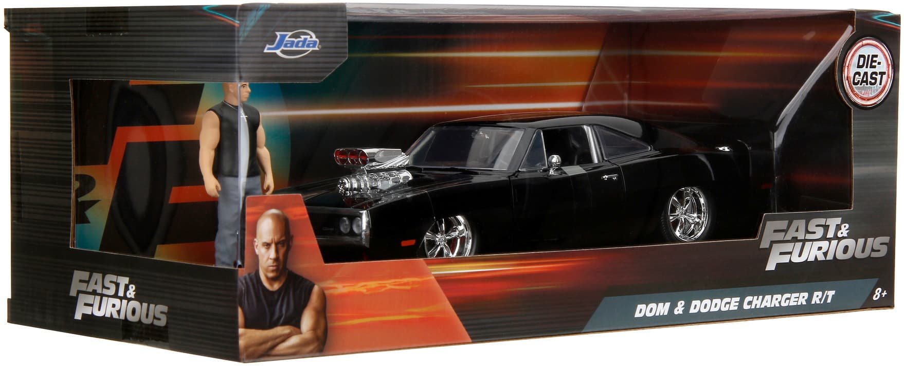 Jada - Бързи и яростни 1970 Dodge Charger, 1:24