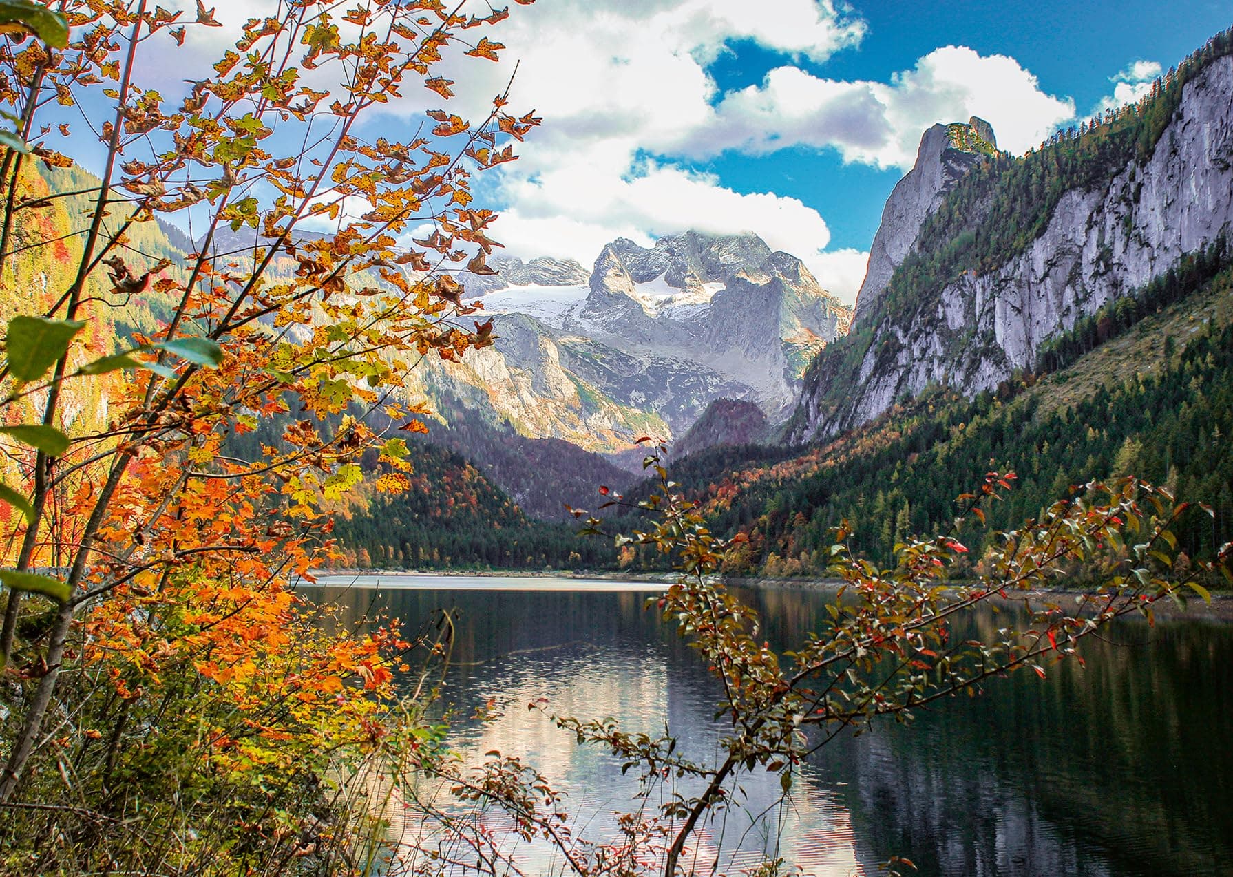 Пъзел Ravensburger 1000 ел. - Езерото Gosausee, Австрия