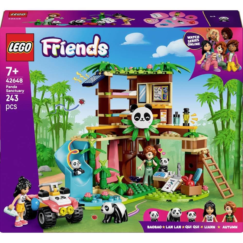 LEGO® Friends 42648 - Грижа за животните в убежището за панди