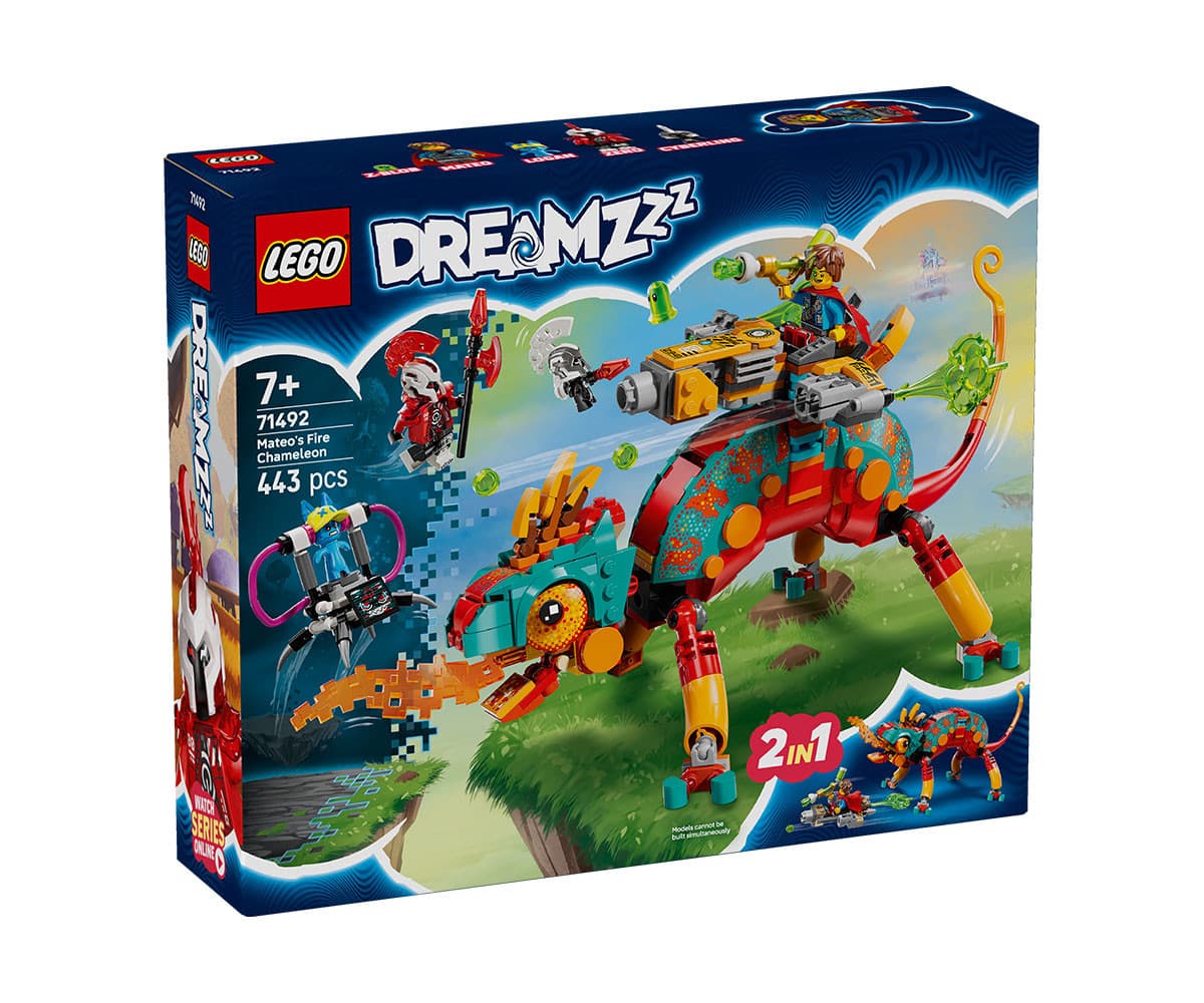 LEGO® DREAMZzz™ 71492 - Огненият хамелеон на Матео