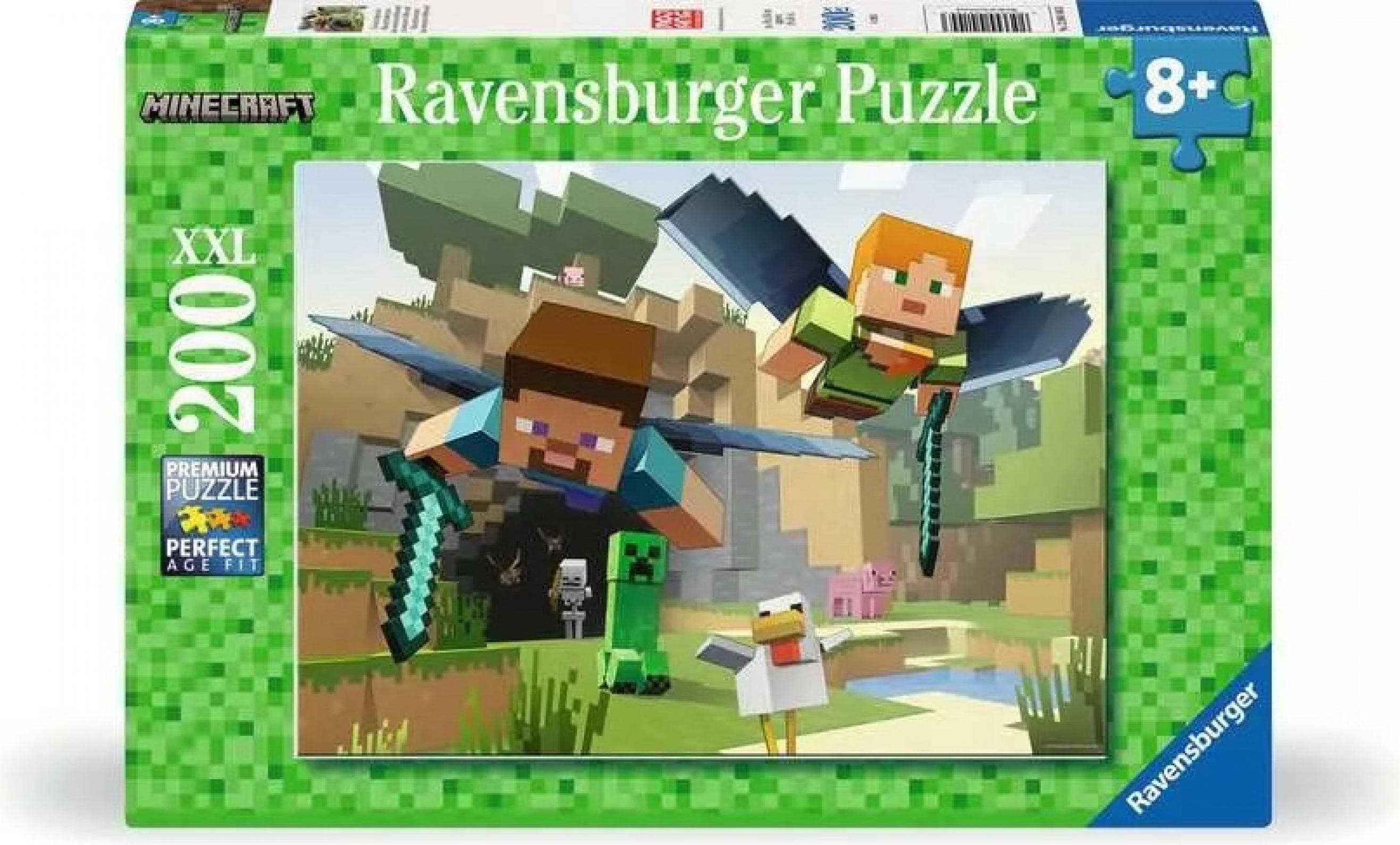 Пъзел Ravensburger 200 ел. XXL - Майнкрафт