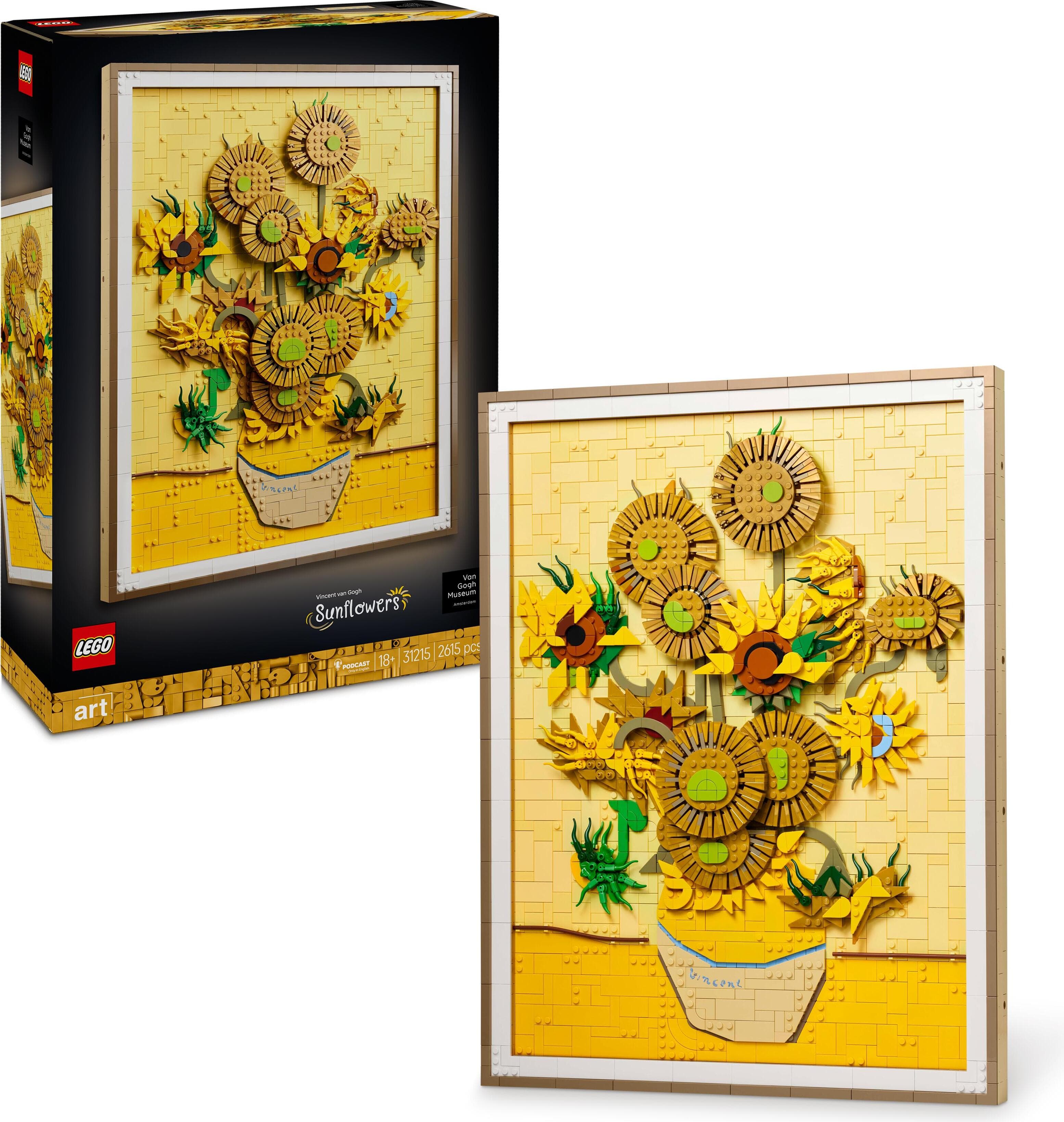 LEGO® Art 31215 - Vincent van Gogh: Слънчогледи