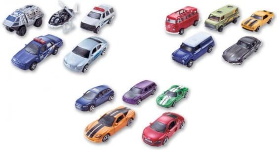 Метални колички Matchbox, 5 броя, MBX Marine Rescue