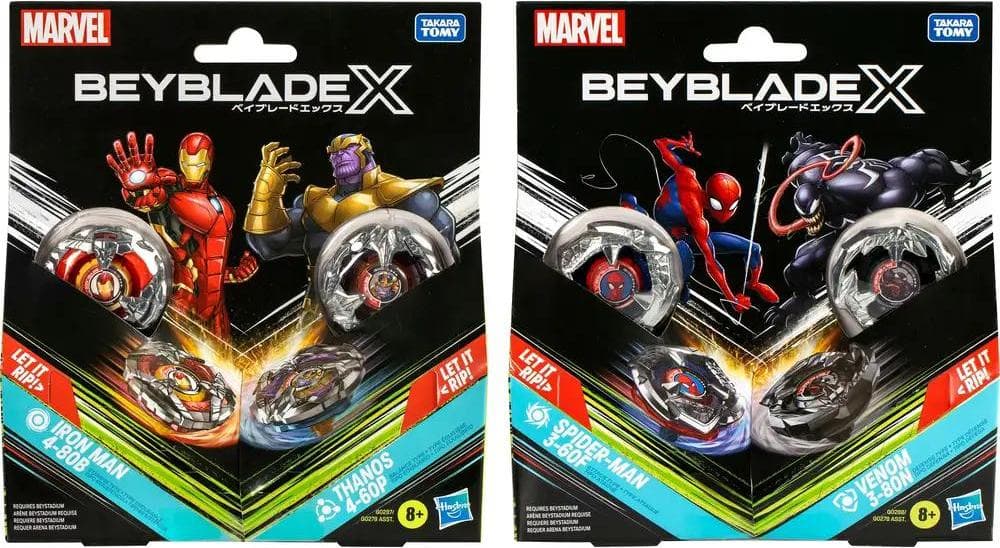 Beyblade & Marvel - Мултипакет, Spider-man&Venom