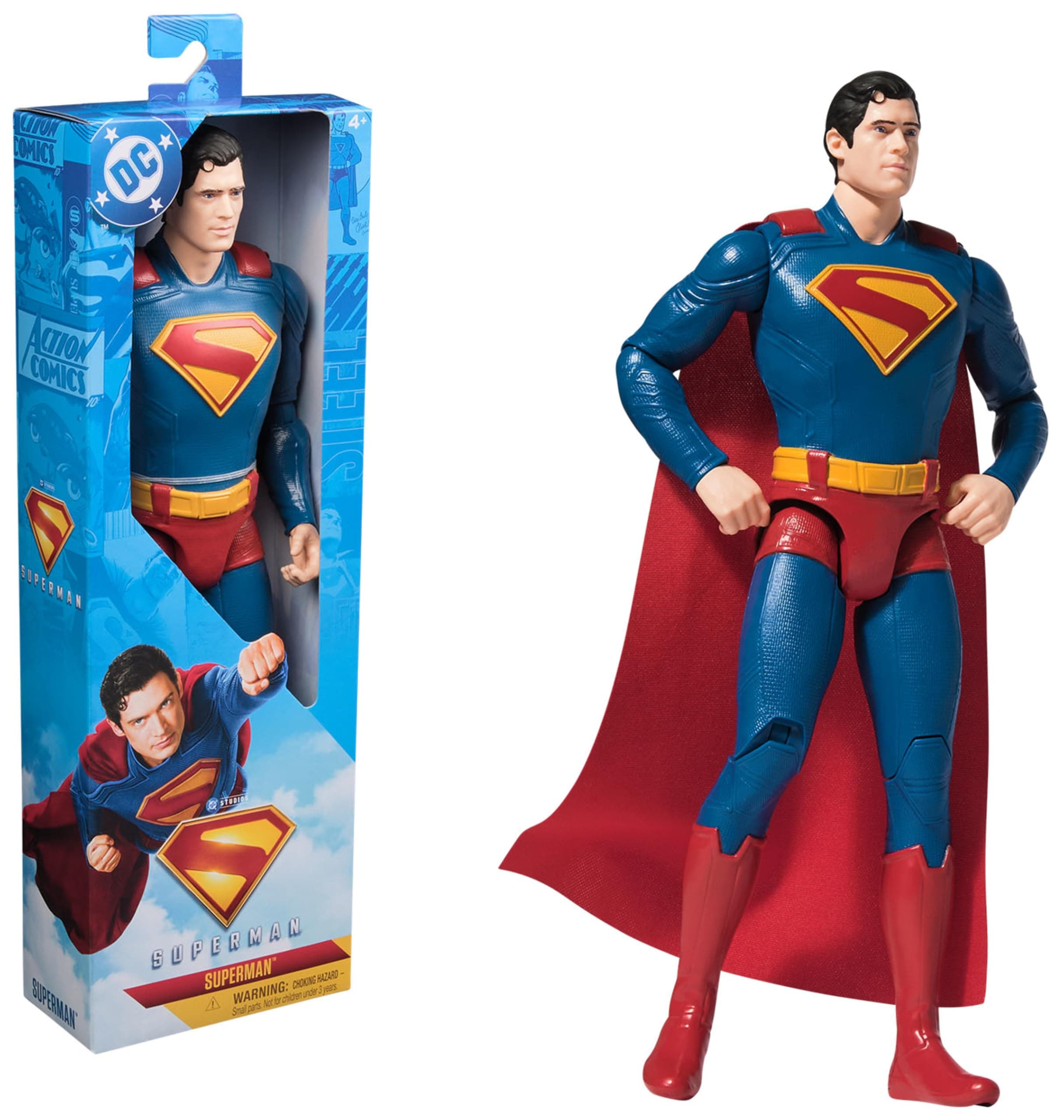DC Comics Супермен - Супергерой екшън фигурка, 30 см