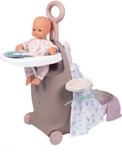 Smoby - Детска стая в куфар, 3 в 1