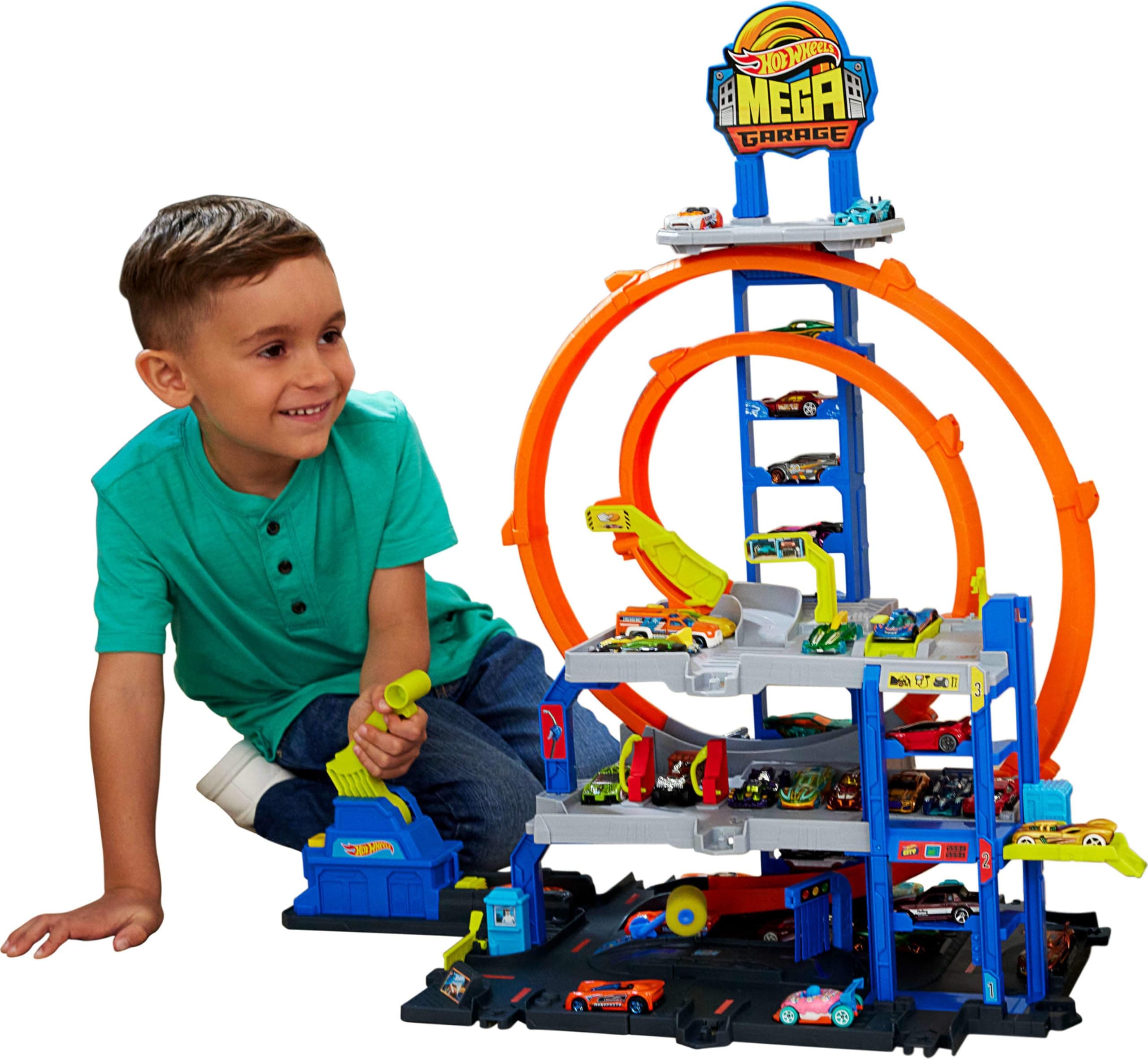 Hot Wheels City - Мега гараж