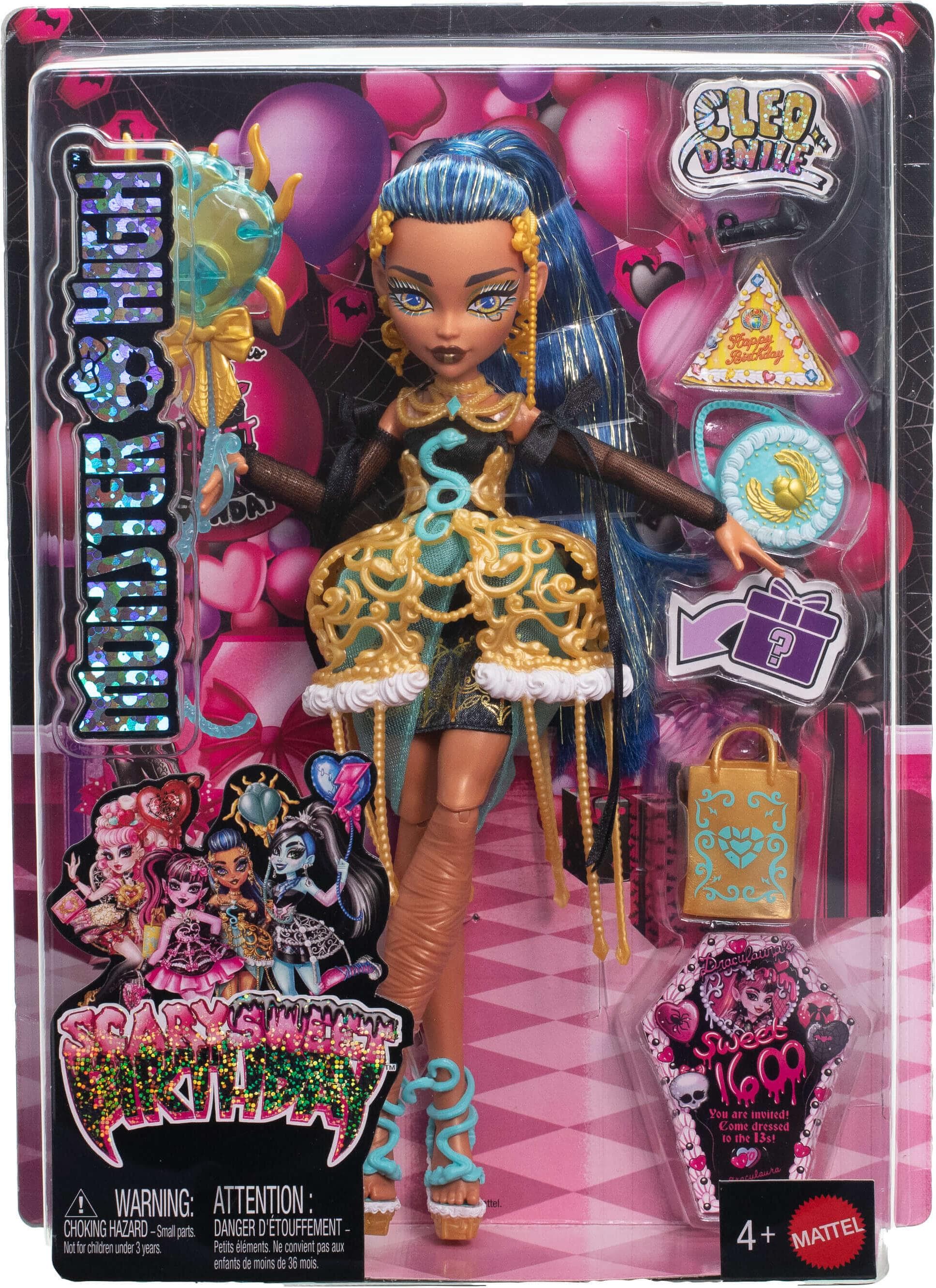 Кукла Monster High - Scary Sweet Birthday: Клео Денил