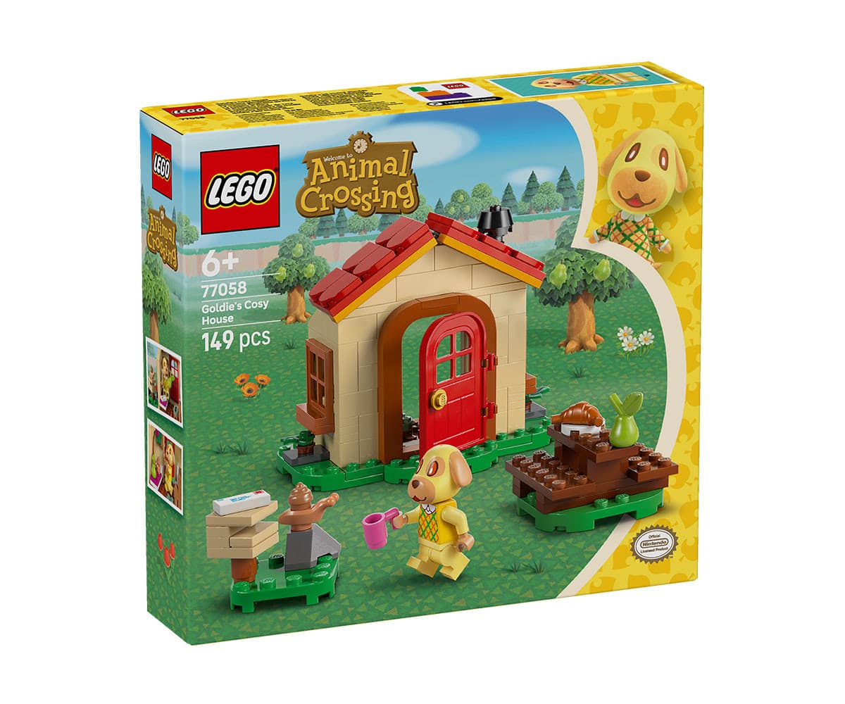 LEGO® Animal Crossing™ 77058 - Уютната къща на Goldie