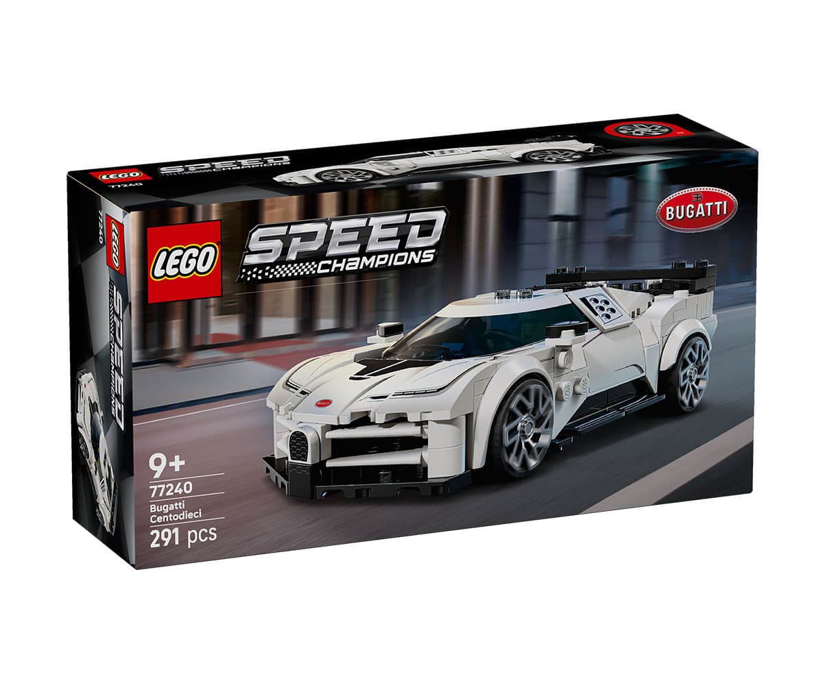 LEGO® Speed Champions 77240 - Хиперспортна кола Bugatti Centodieci