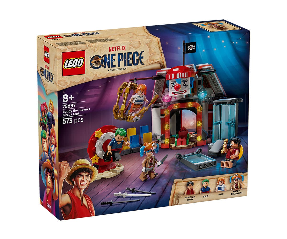 LEGO® One Piece 75637 - Цирковата палатка на Buggy the Clown