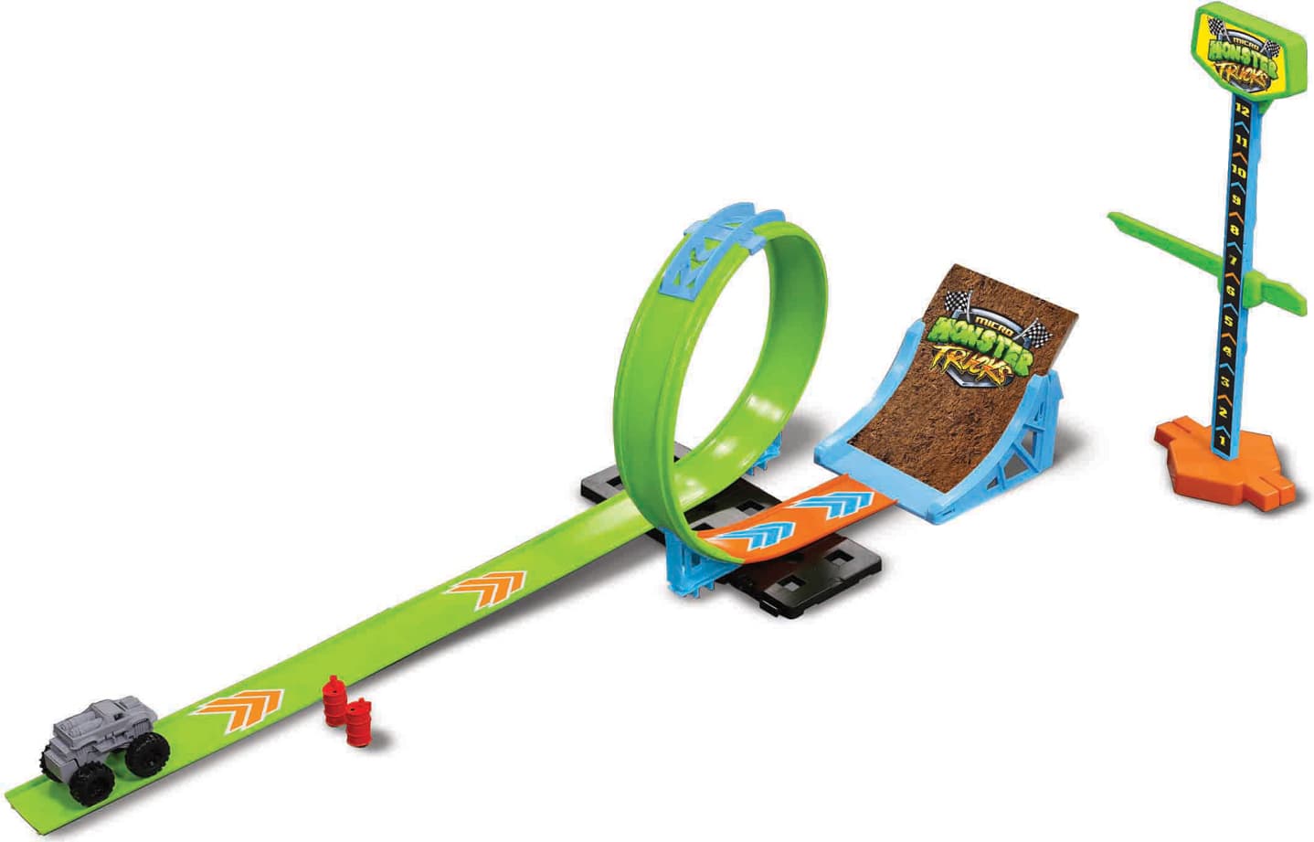 MAISTO Cyber Racers Писта с лупинги Micro Monster Truck