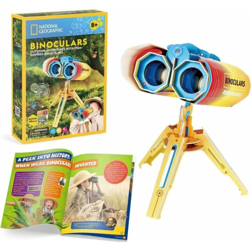 CubicFun Пъзел 3D National Geographic Бинокъл 49ч.
