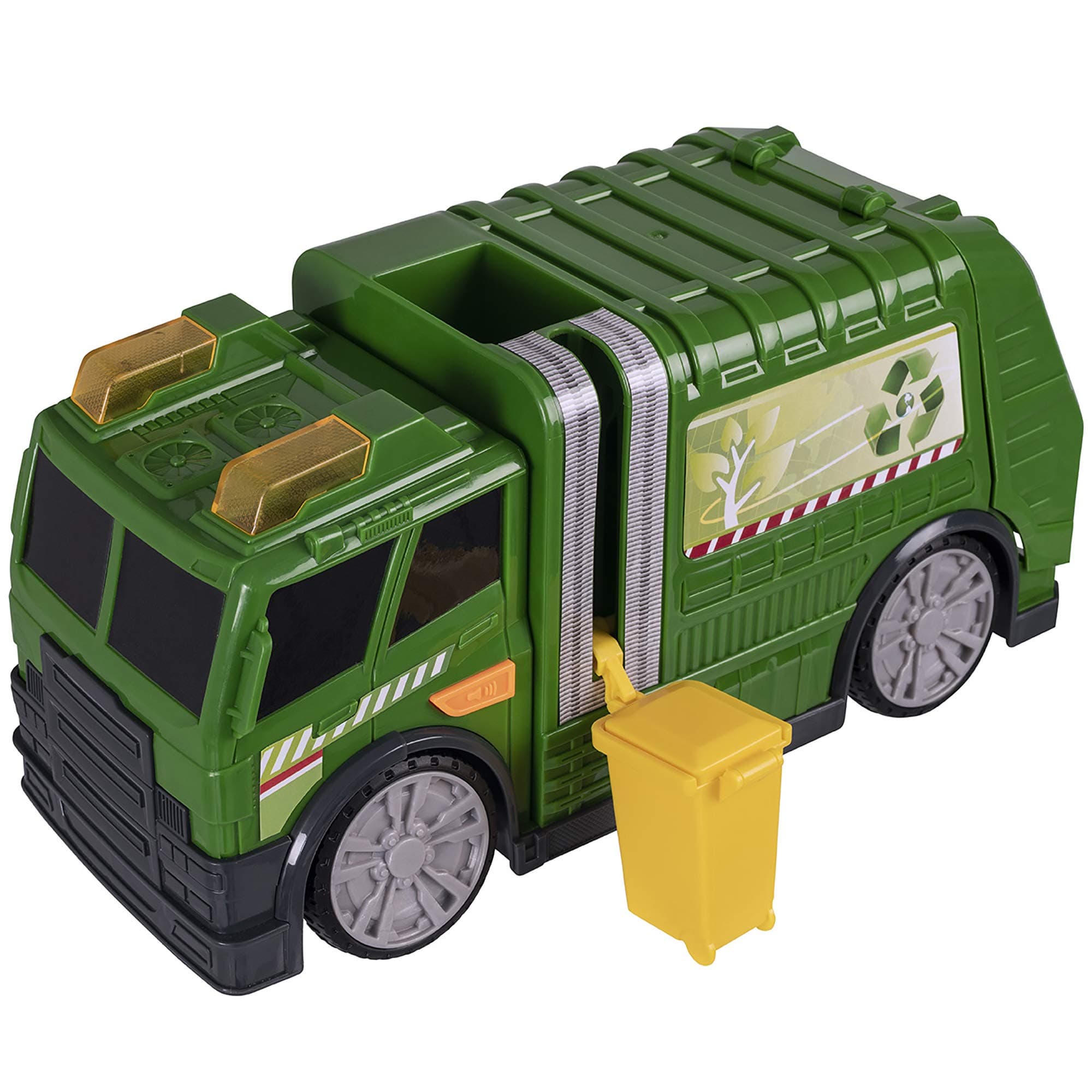 HTI TEAMSTERZ MIGHTY MACHINES Камион за Боклук Звук и Светлина