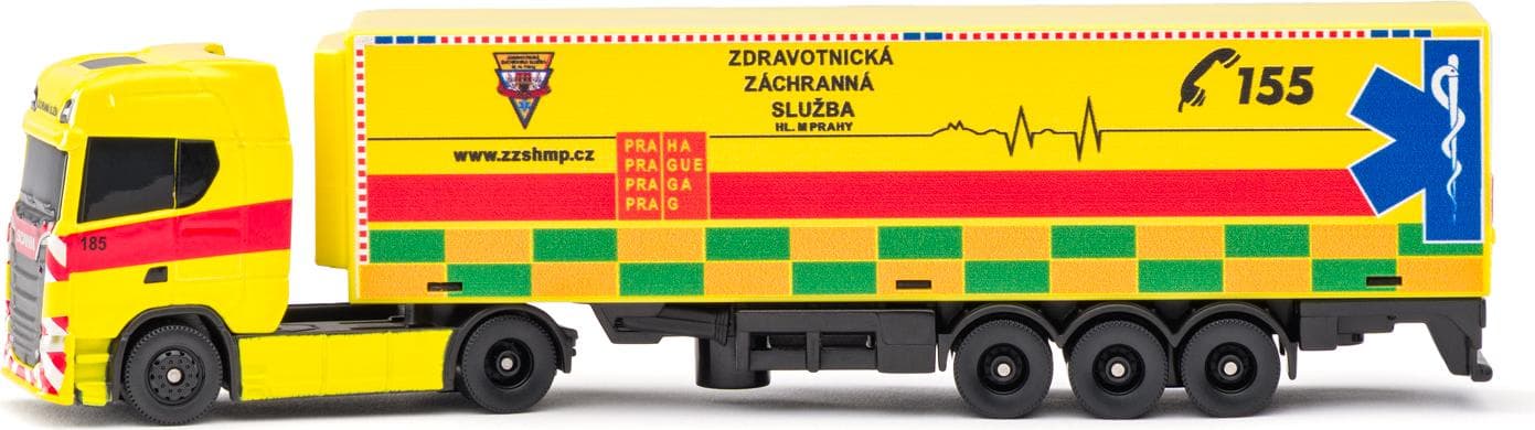 MAISTO MINI WORK MACHINE Freight Hauler Камион товарен превозвач