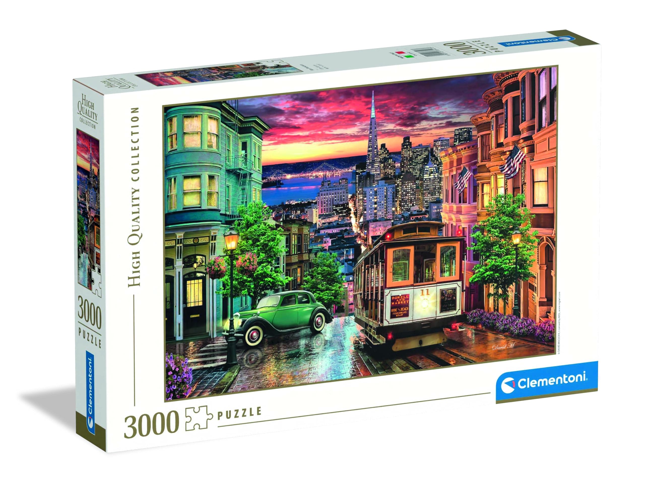 CLEMENTONI 3000ч. Пъзел High Quality Collection San Francisco