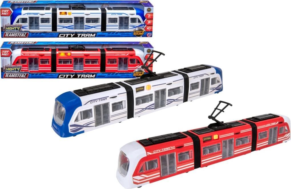 HTI TEAMSTERZ Mighty Machines Трамвай със звук и светлина