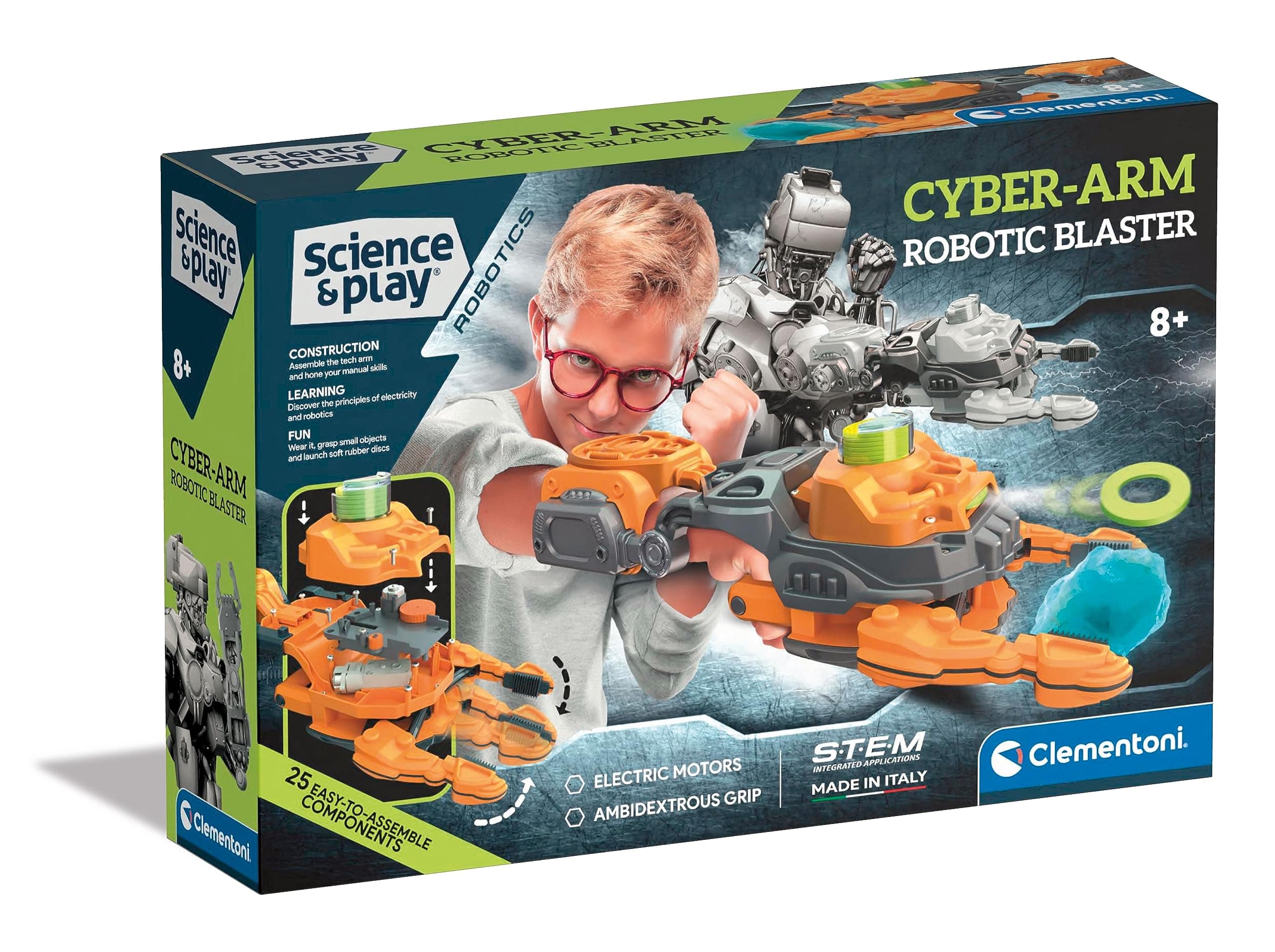CLEMENTONI SCIENCE PLAY Кибер ръка с роботизиран бластер