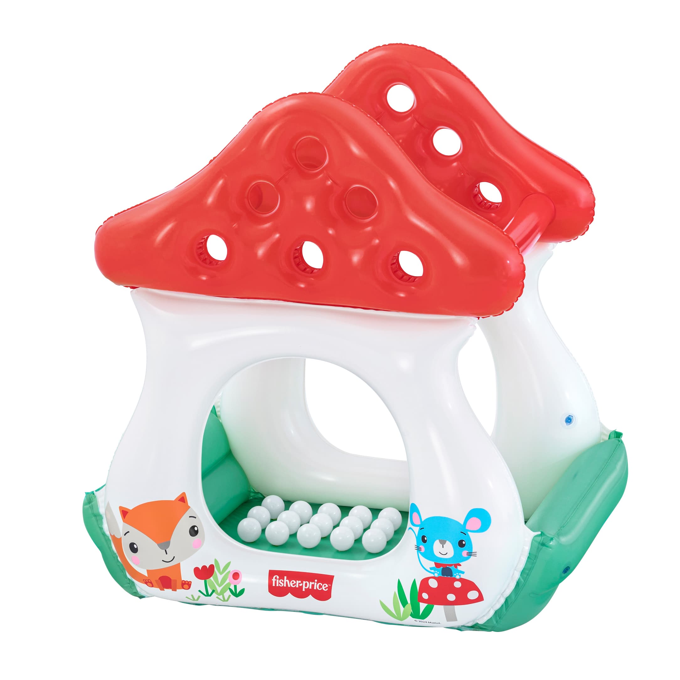 BESTWAY FISHER PRICE Надуваема къща гъба 107x91x110