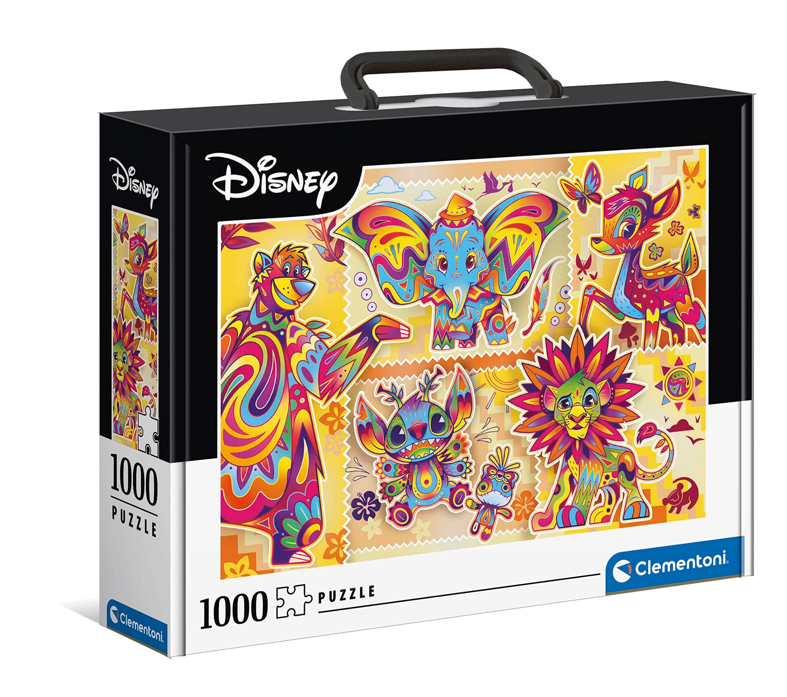 CLEMENTONI 1000ч. Пъзел Куфарче Disney Classic