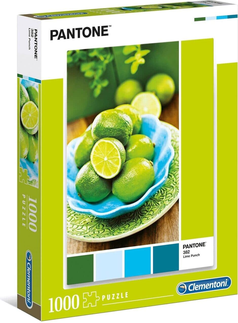 CLEMENTONI Пъзел 1000ч PANTONE LIME PUNCH