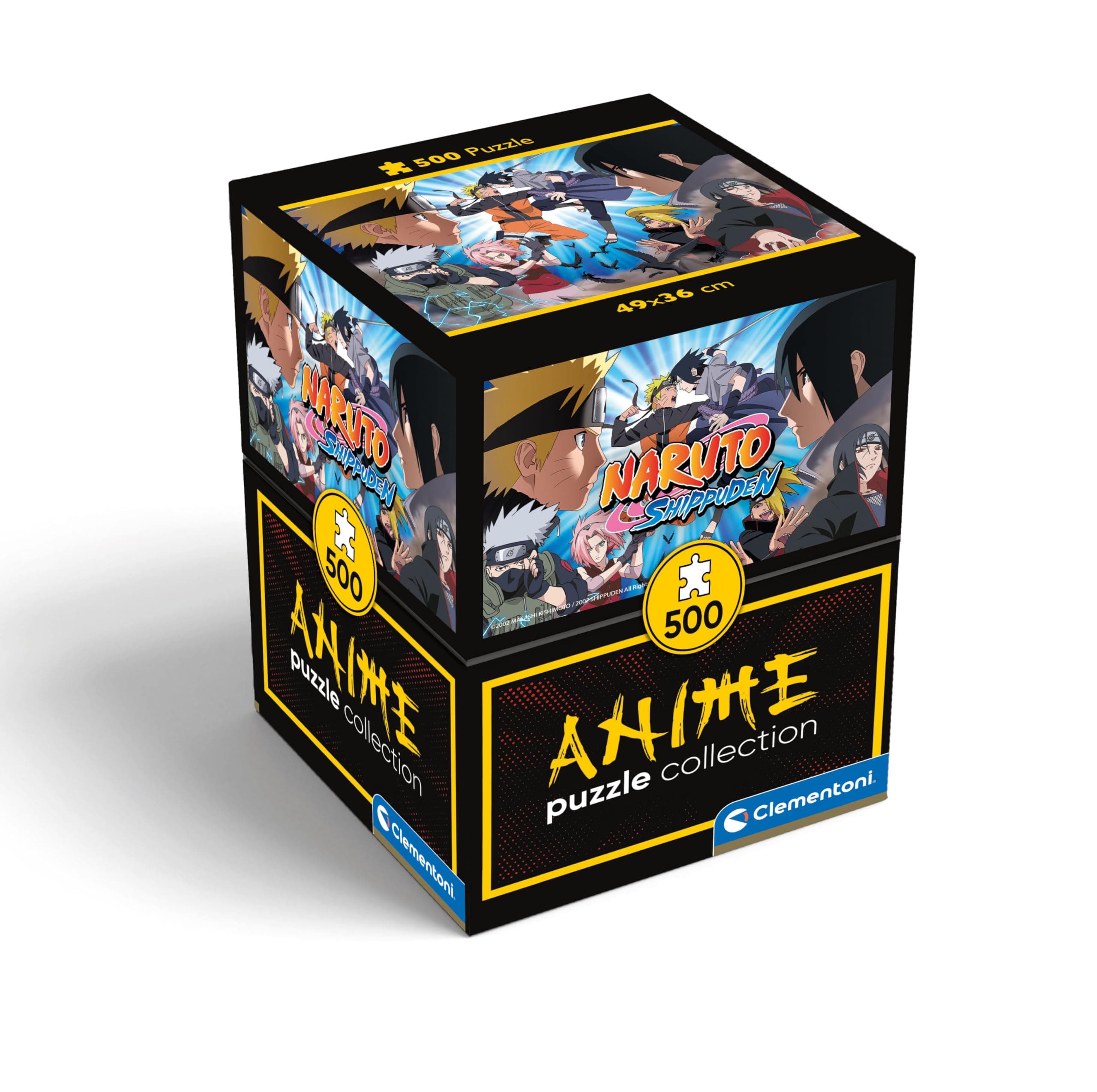 CLEMENTONI 500ч. Пъзел Anime Cube Naruto SHIPPUDEN
