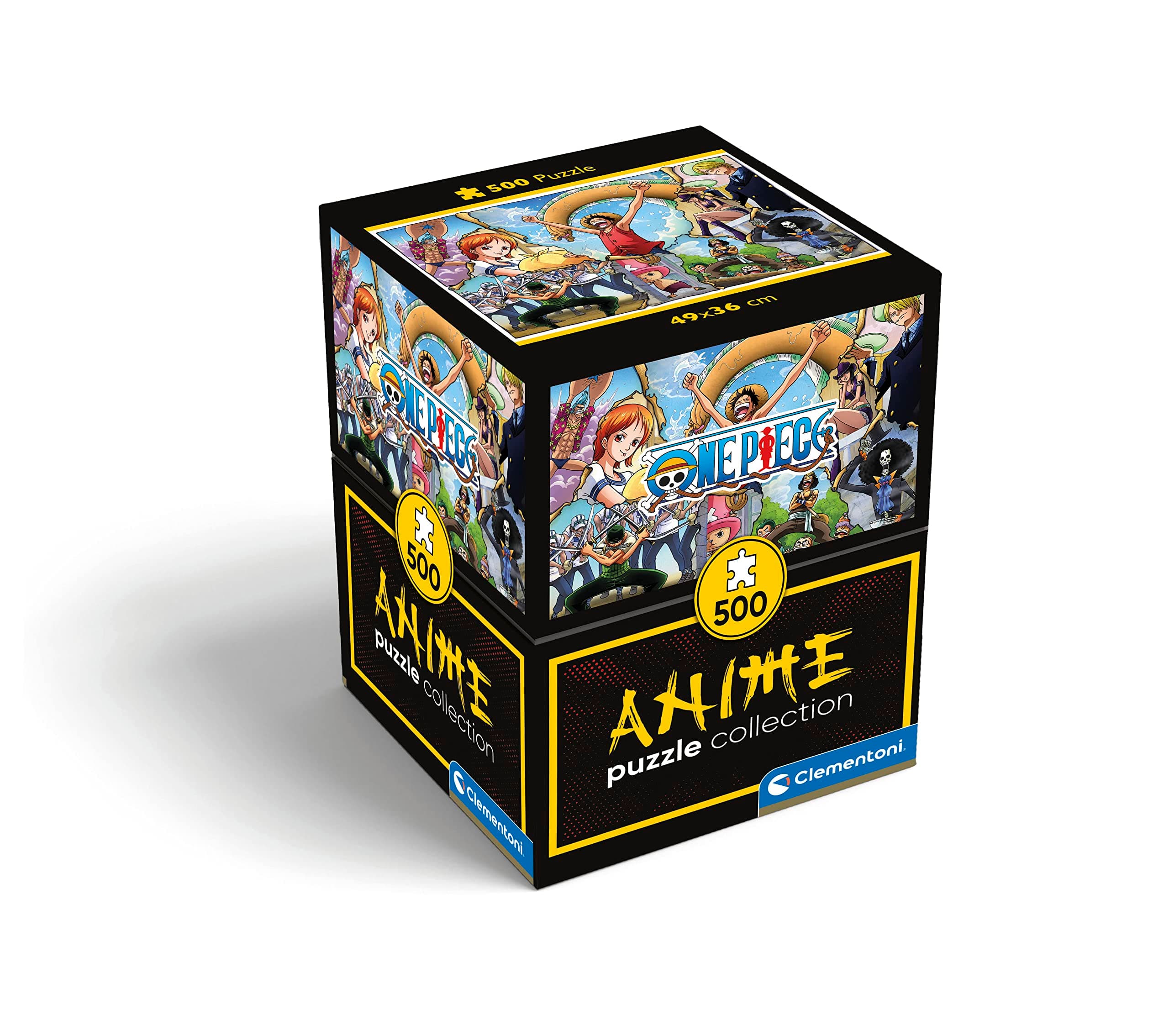 CLEMENTONI 500ч. Пъзел Anime Cube ONE PIECE