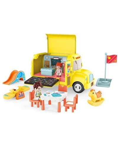 OCIE Touring Car Училищен автобус с мобилна класна стая с фигури Classroom