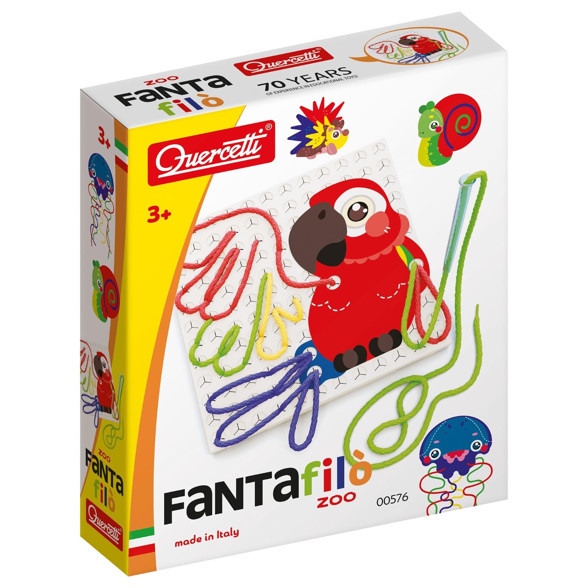 QUERCETTI Картина от конци Fanta Filo Zoo