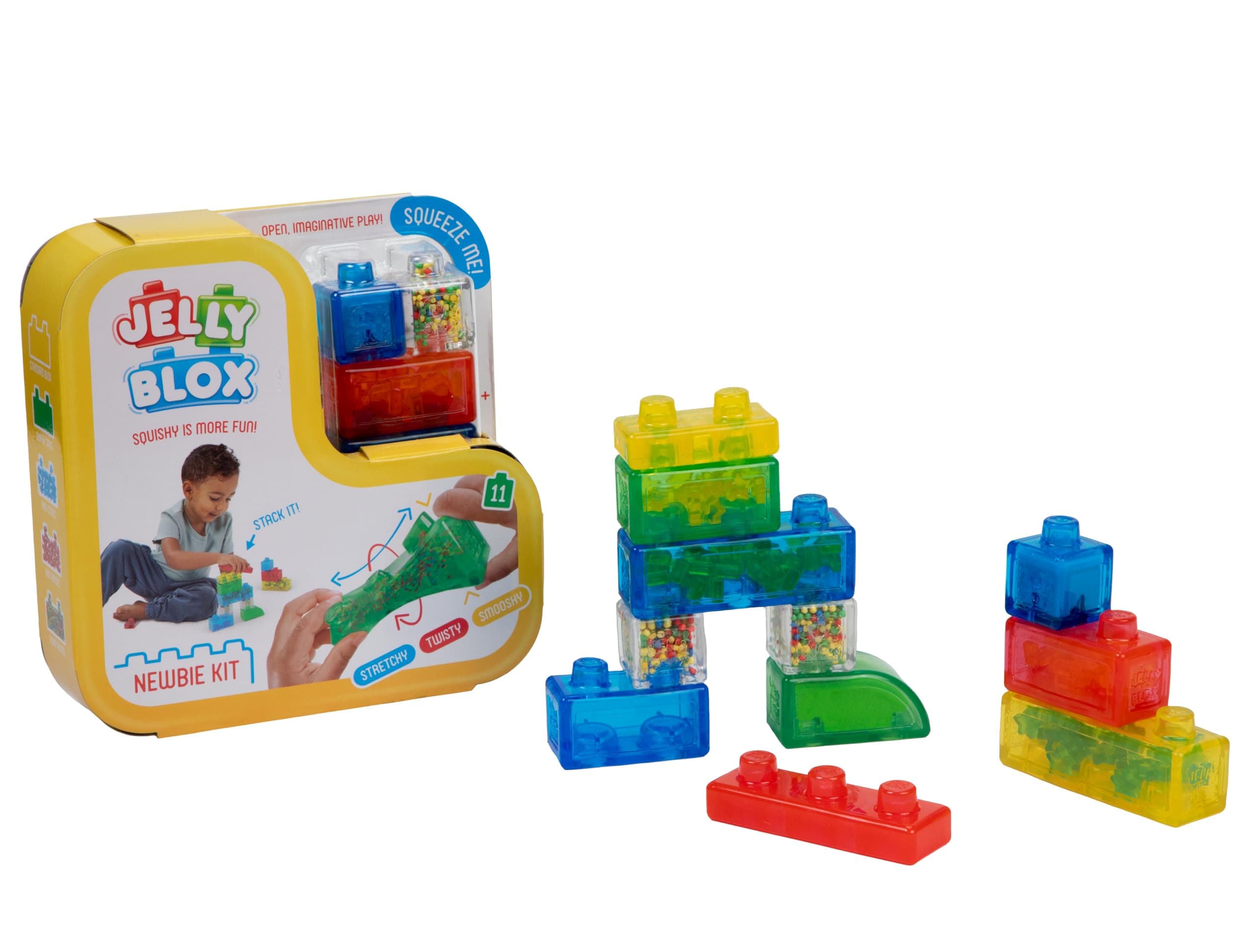 JELLY BLOX Конструктор с меки блокчета 11ч.