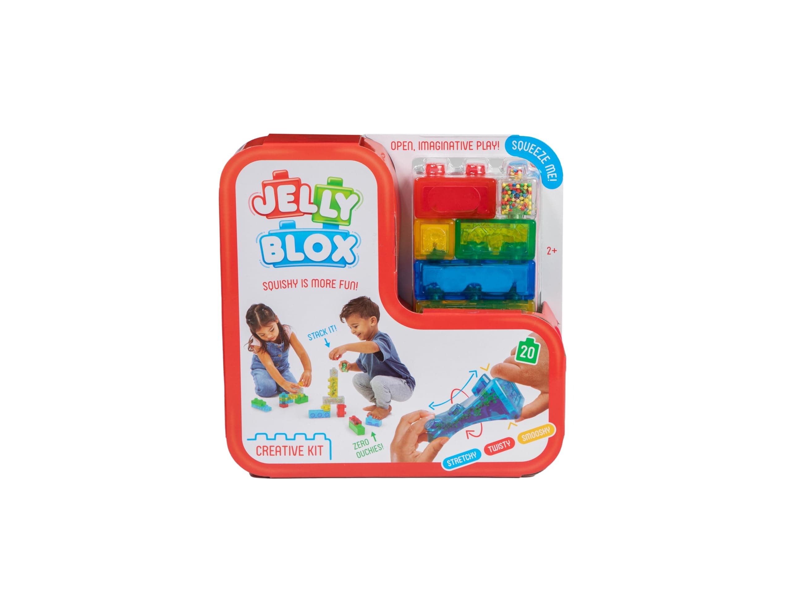 JELLY BLOX Конструктор с меки блокчета 20ч.