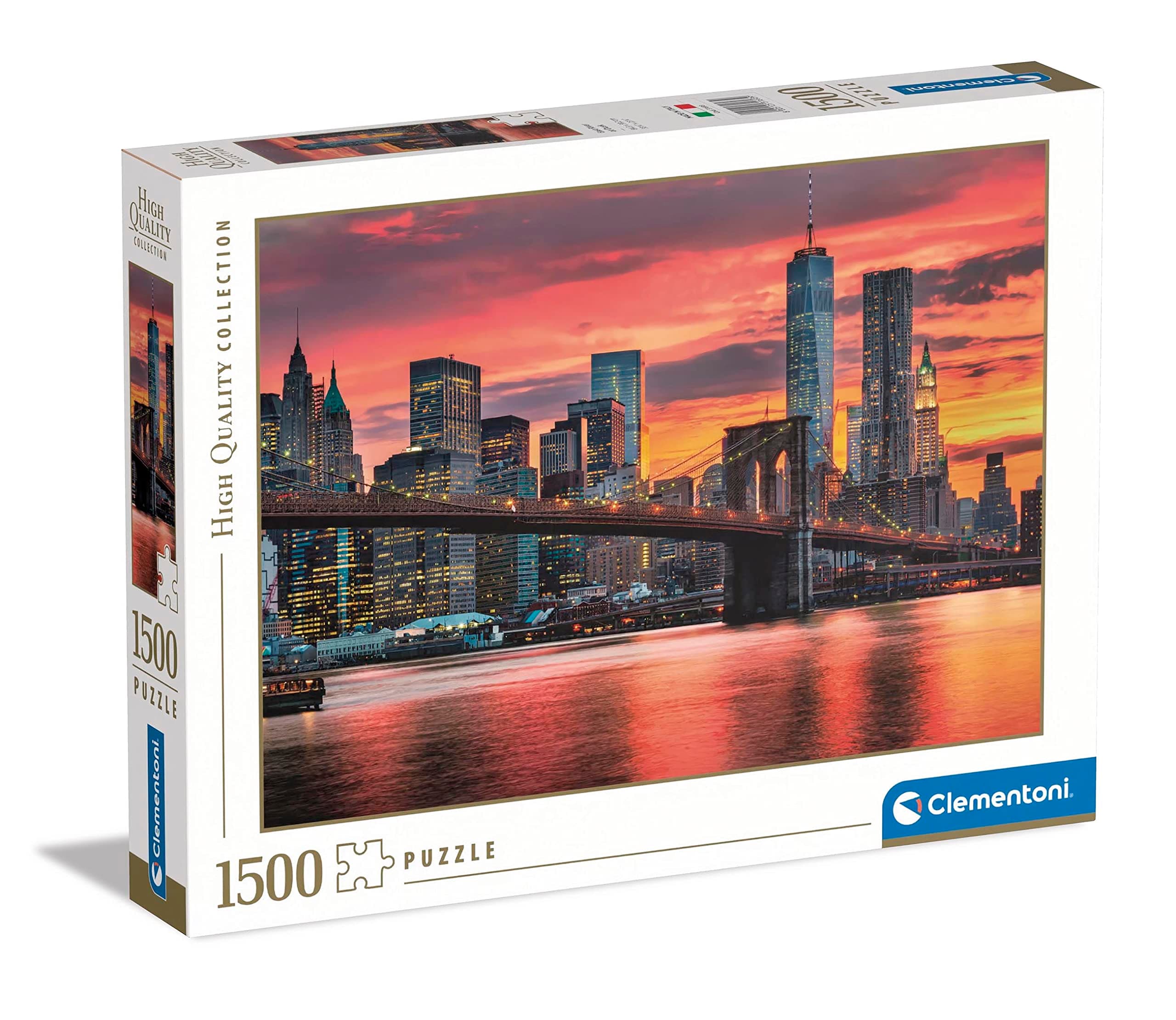 CLEMENTONI 1500ч. Пъзел High Quality Collection East River at Dusk