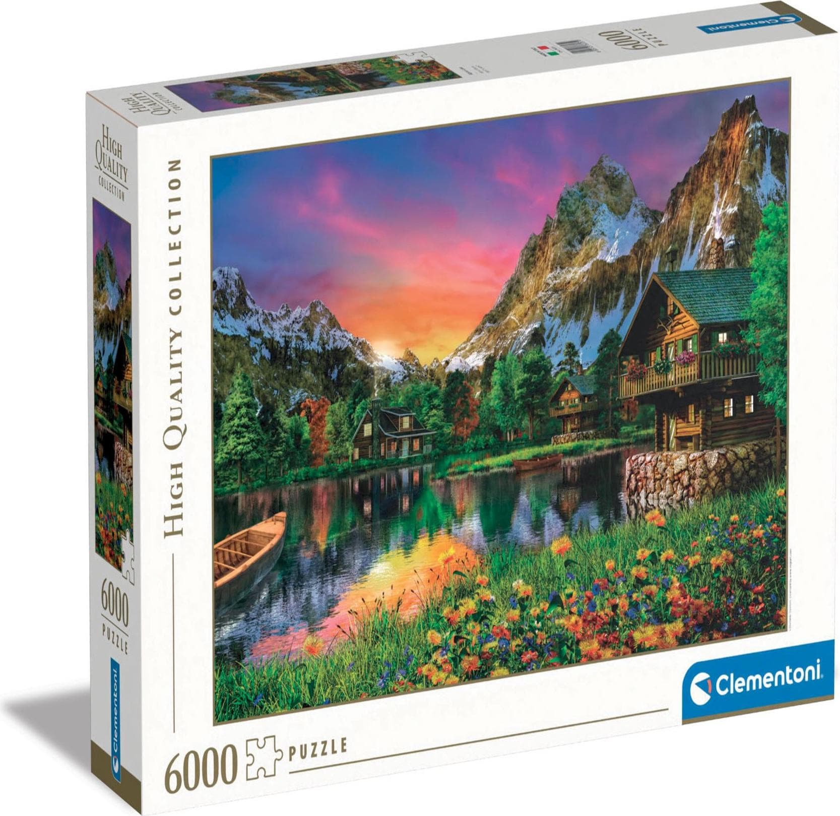 CLEMENTONI 6000ч. Пъзел High Quality ALPINE LAKE