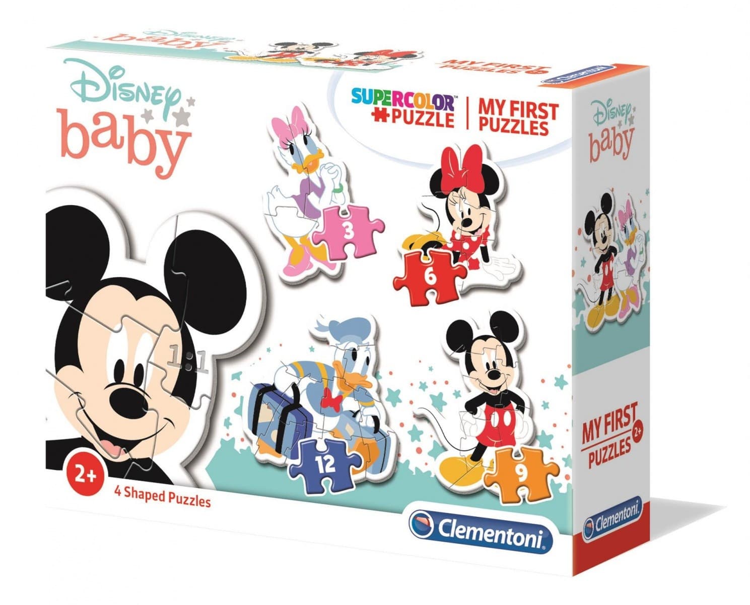 CLEMENTONI 3+6+9+12ч. Пъзел My First Puzzle Disney Baby