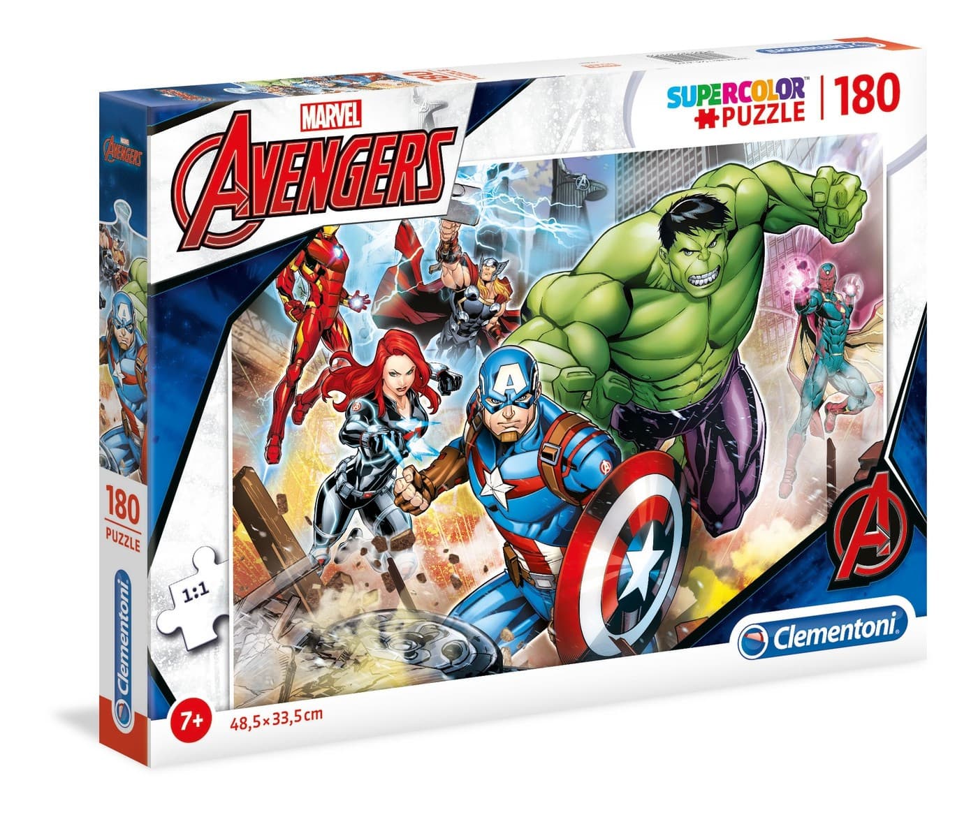CLEMENTONI 180Ч. ПЪЗЕЛ THE AVENGERS