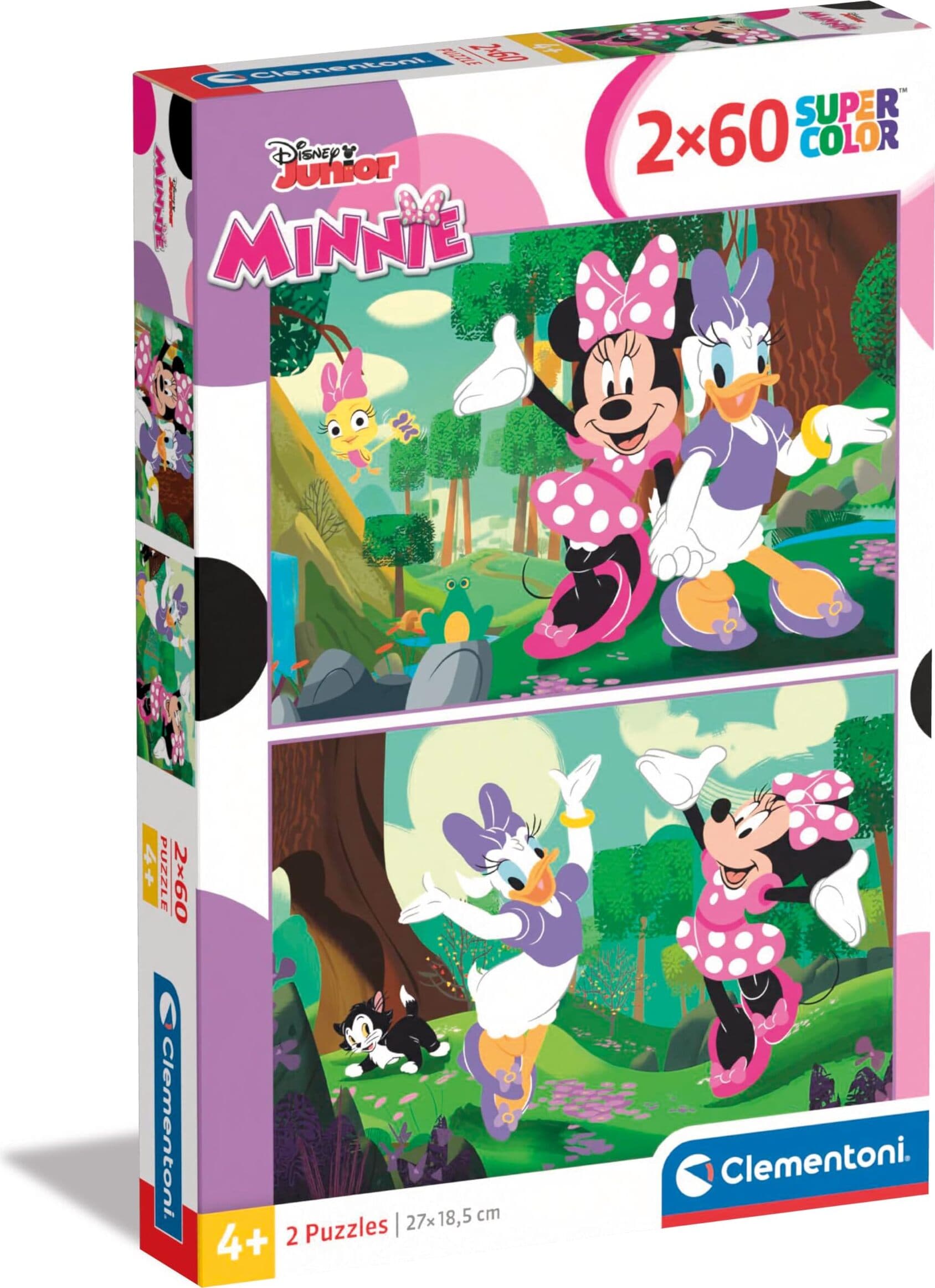 CLEMENTONI 2x60ч. Пъзел Minnie Mouse