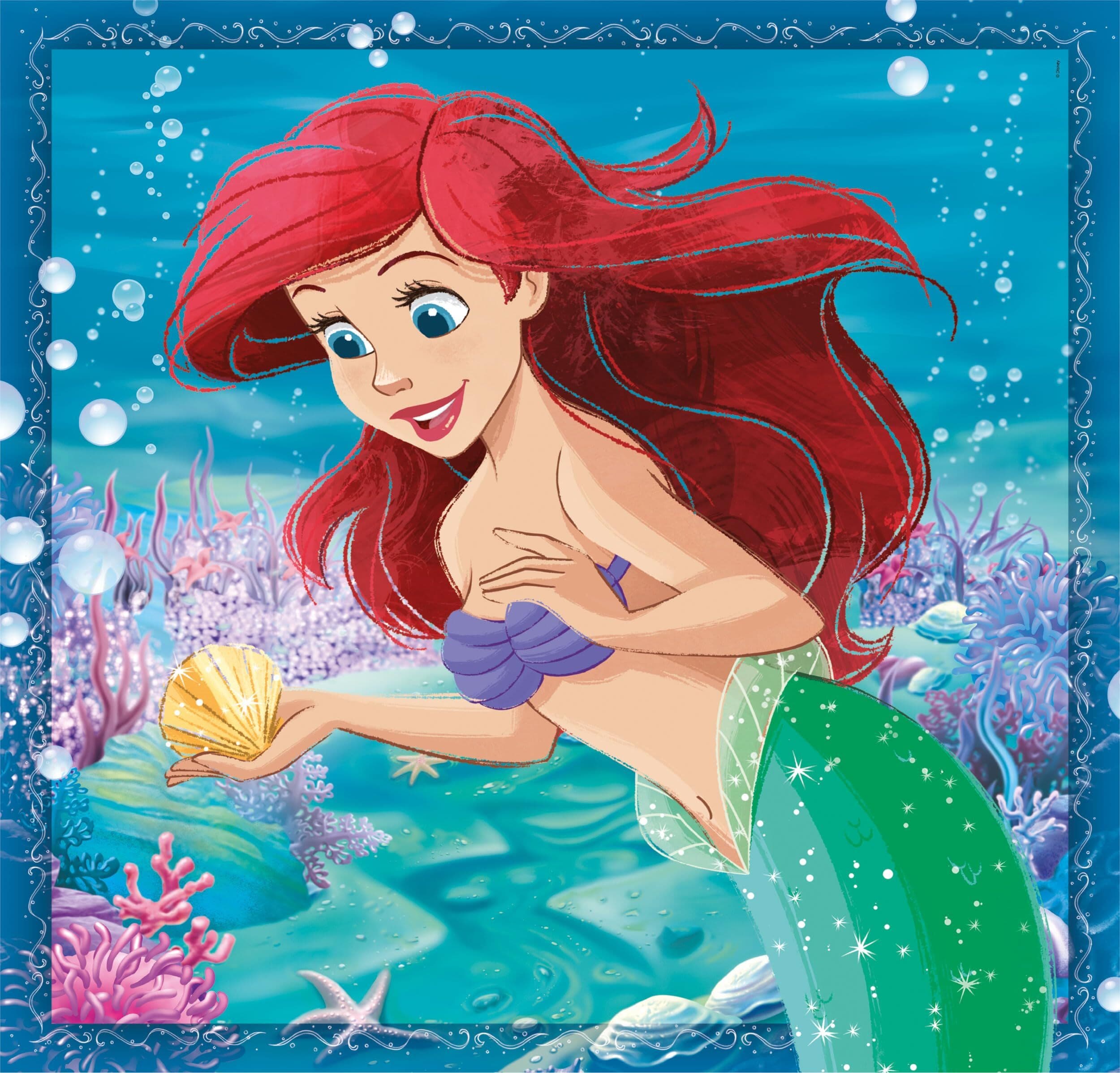 CLEMENTONI 3x48ч. Пъзел Disney Princess
