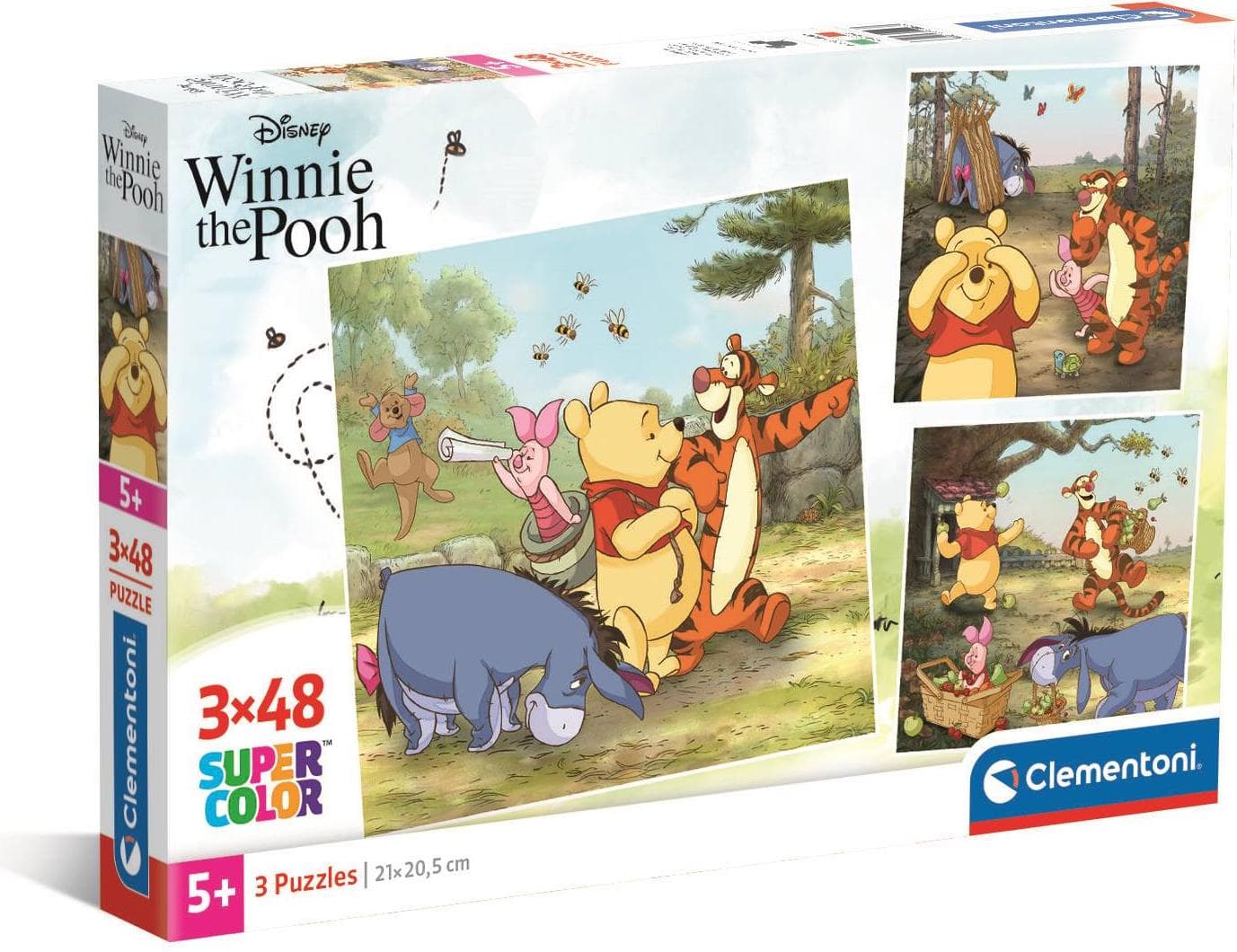 CLEMENTONI 3x48ч. Пъзел Winnie The Pooh